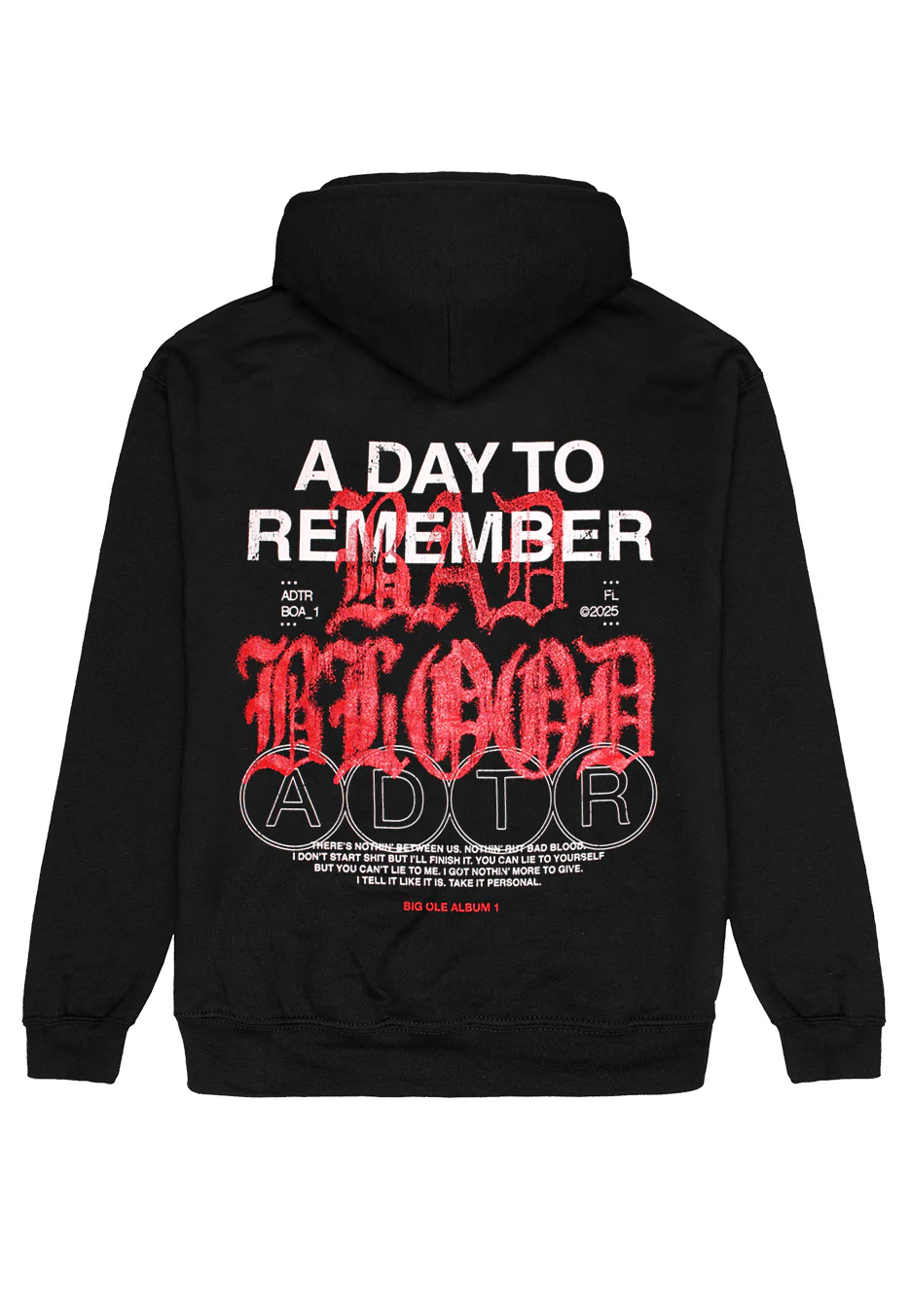 A Day To Remember - Bad Blood - Hoodie - Image 2