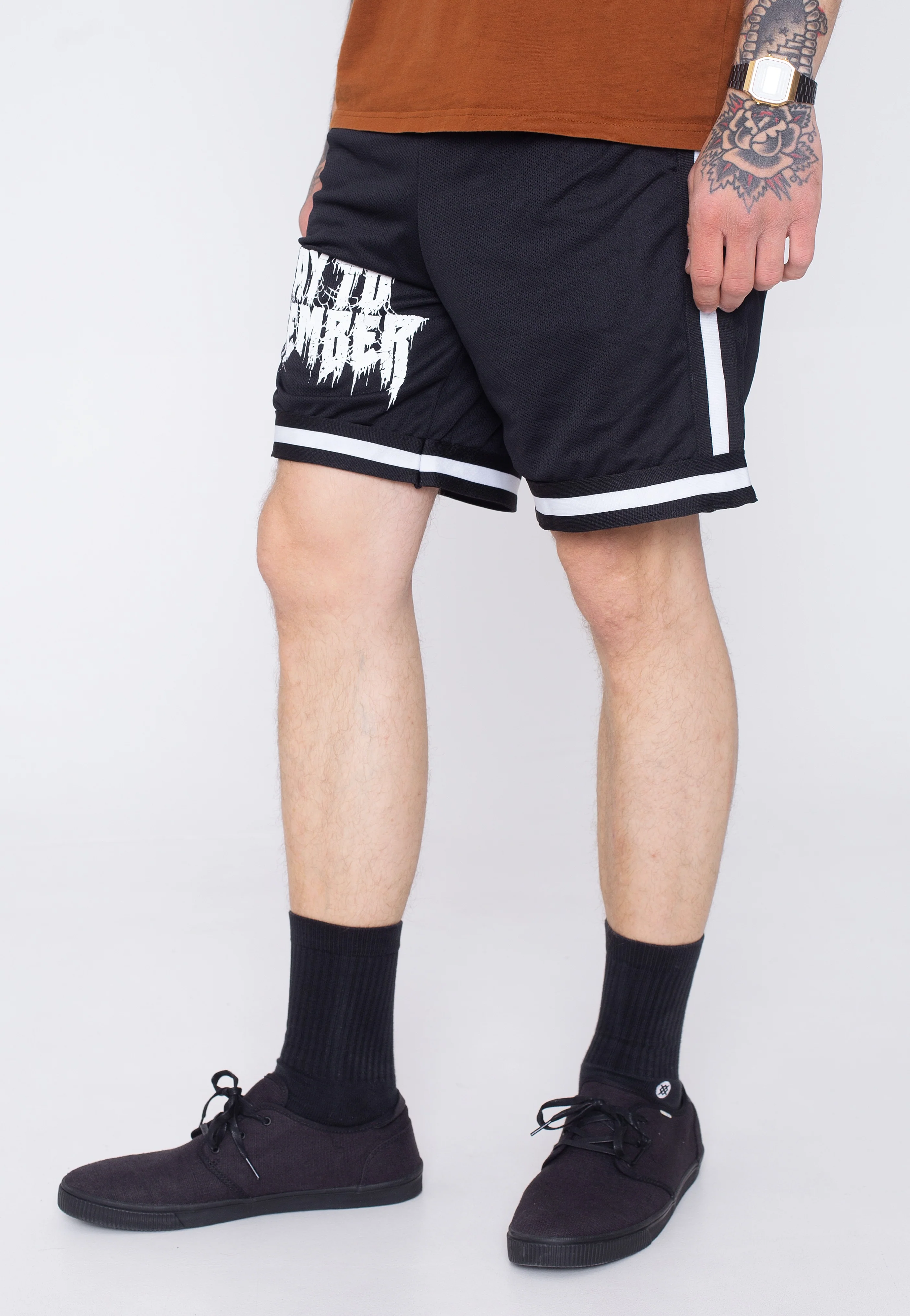 A Day To Remember - Riddick Logo Striped - Shorts - Image 3
