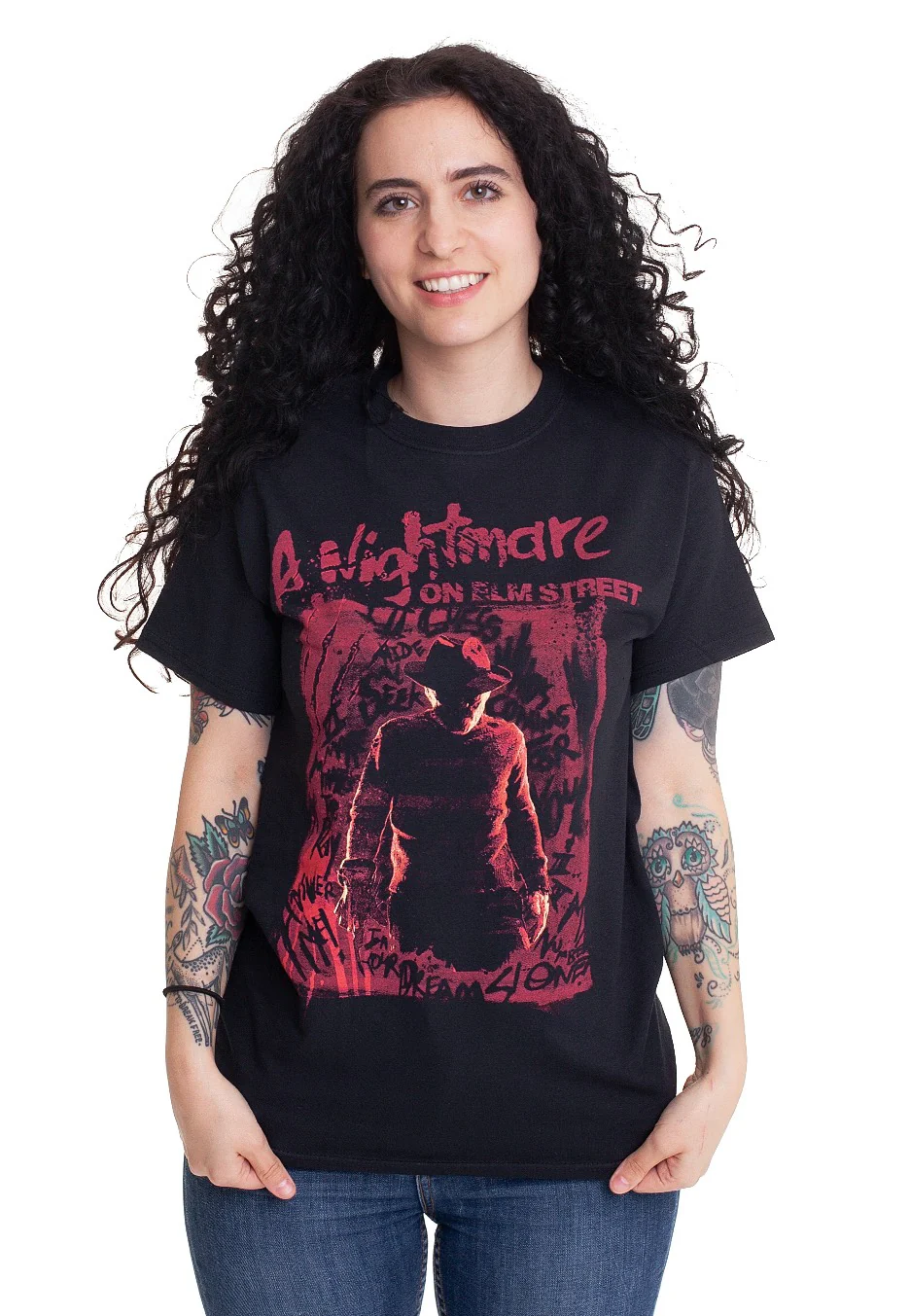 A Nightmare On Elm Street - Freddy Silhouette - T-Shirt - Image 5