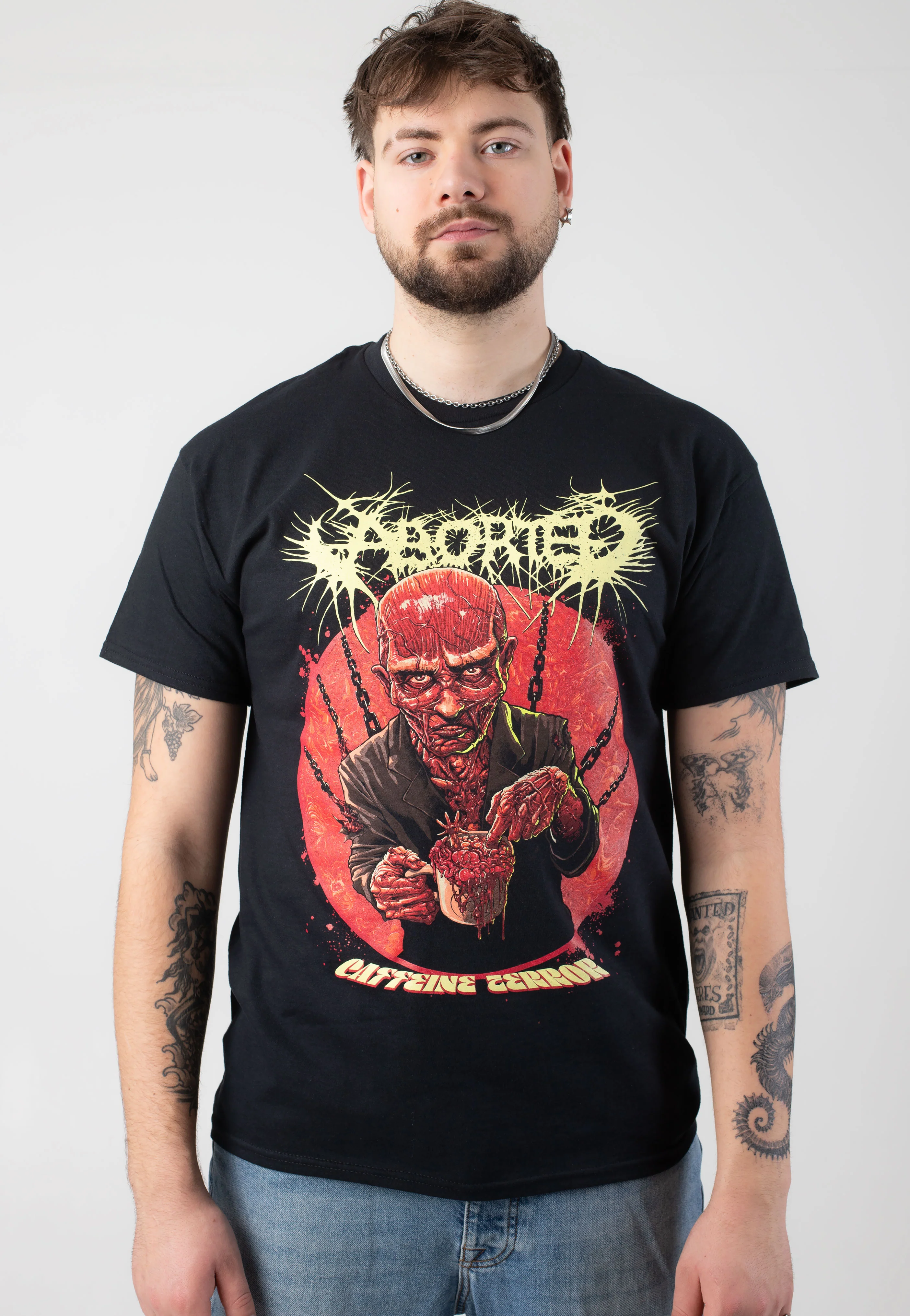 Aborted - Caffeine Terror - T-Shirt - Image 3