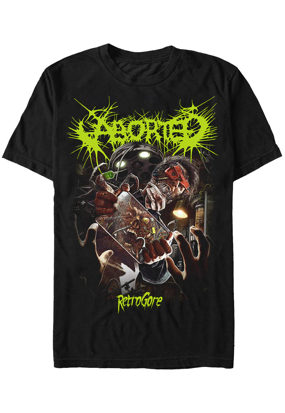 Aborted - RetroGore 2025 - T-Shirt - Image 3