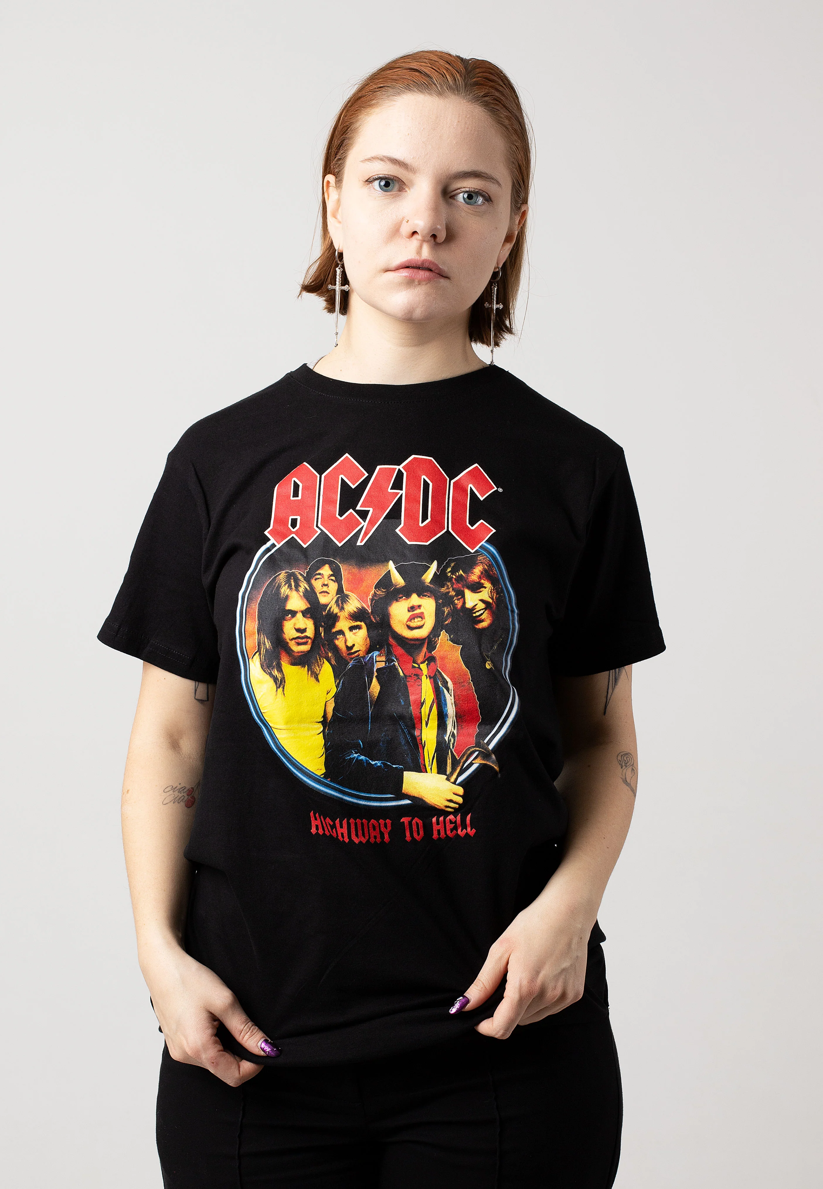 AC/DC - Highway To Hell Circle - T-Shirt - Image 6