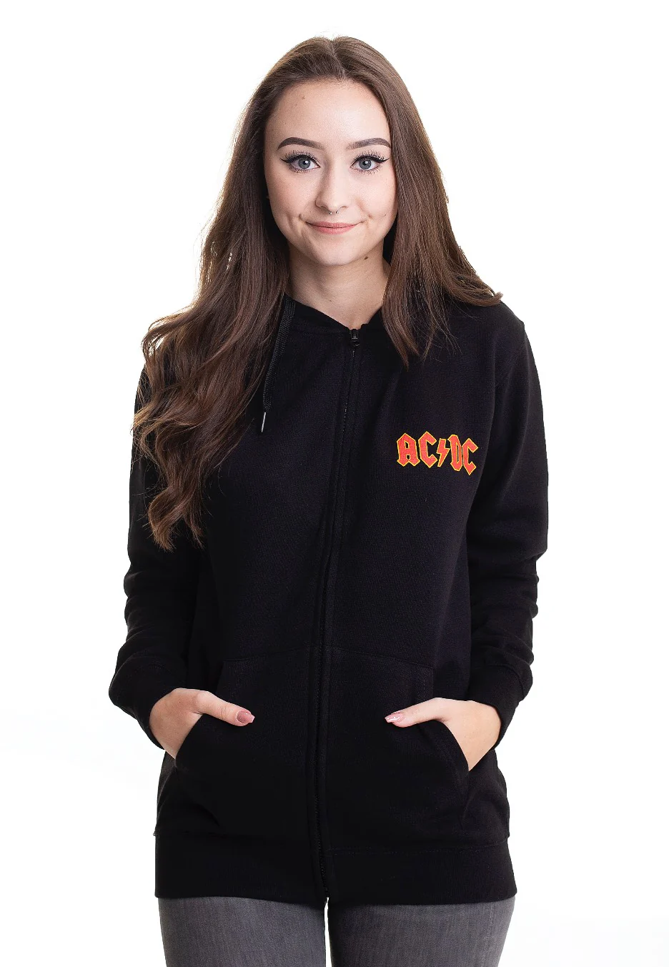 AC/DC - Logo Back Print - Zipper - Image 5