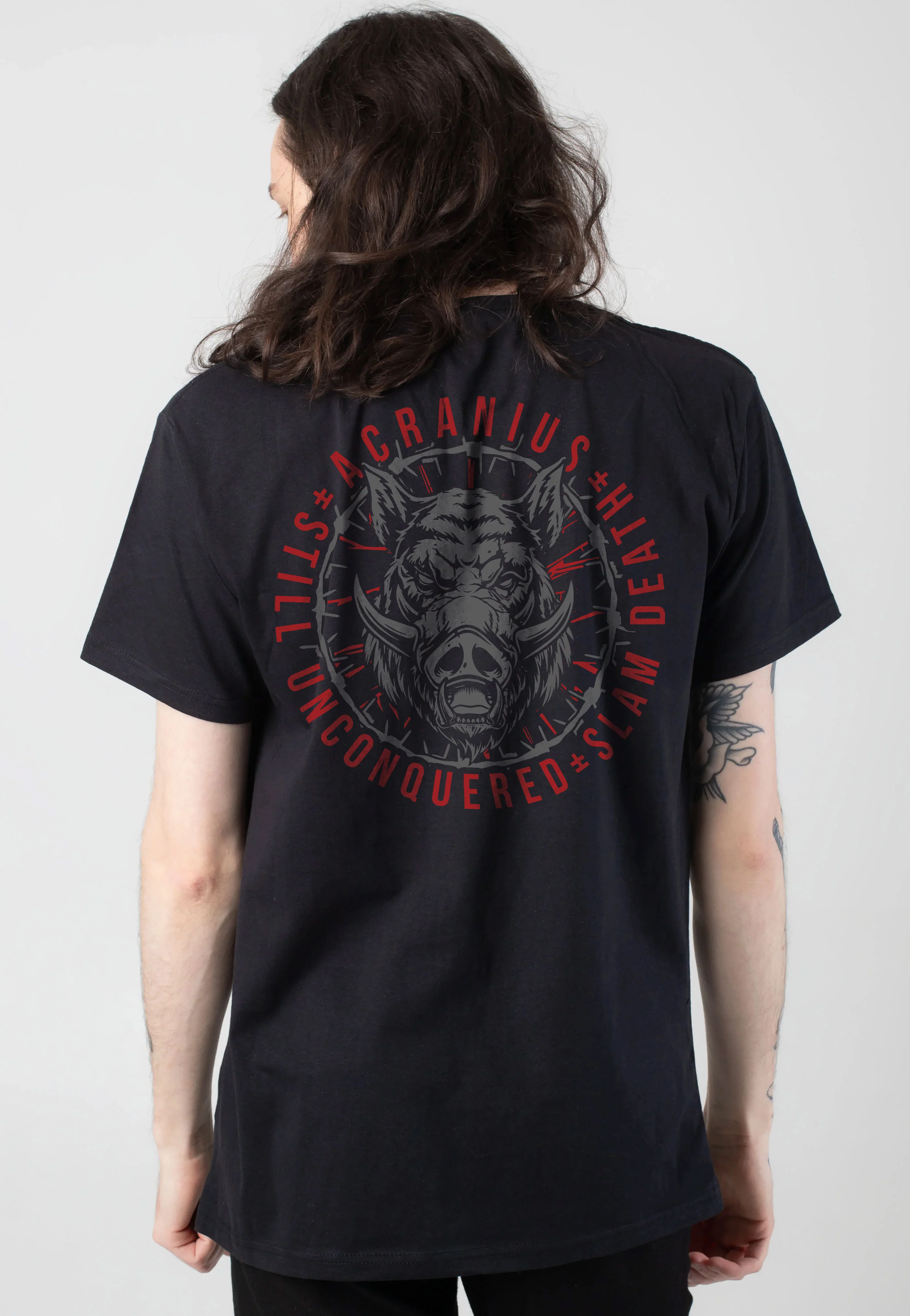 Acranius - Still Unconquered Slam Death - T-Shirt - Image 2