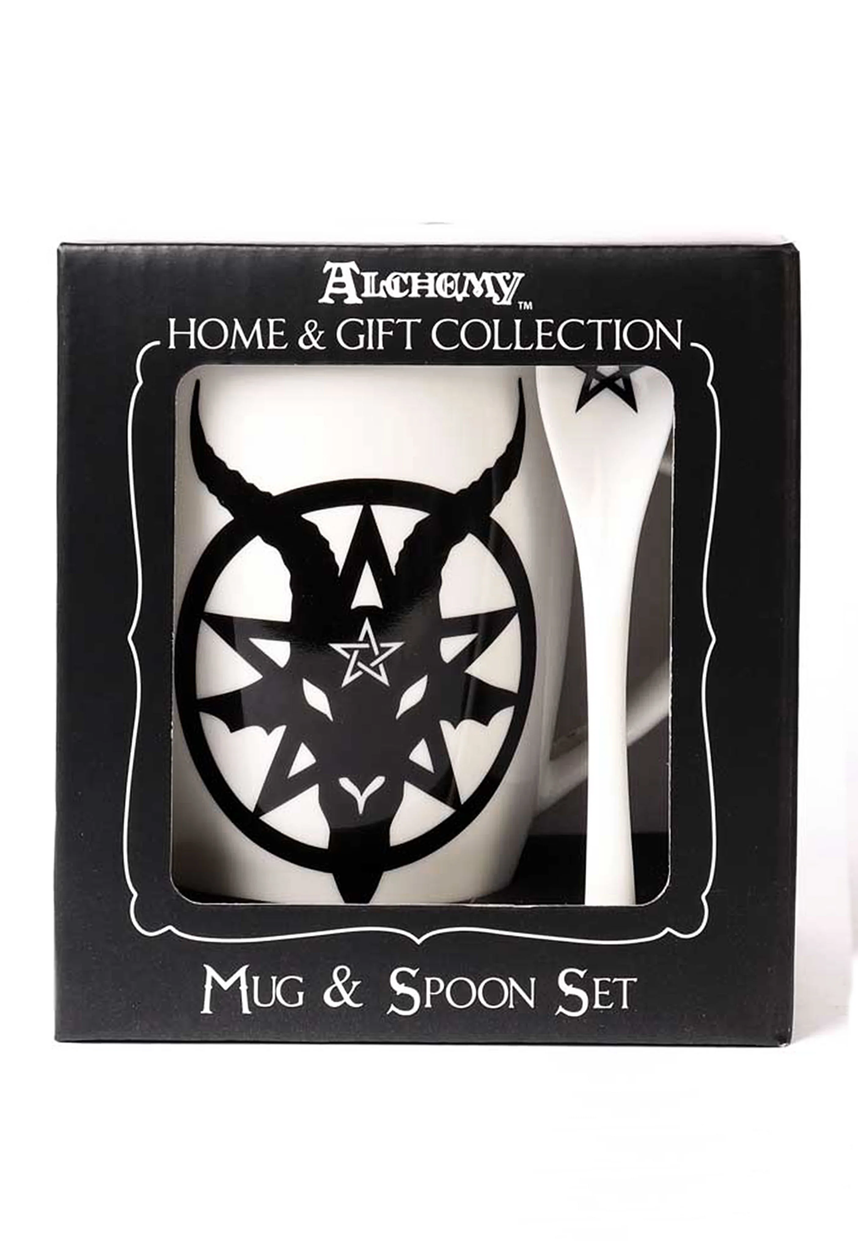 Alchemy England - Baphomet White/Black - Mug - Image 2