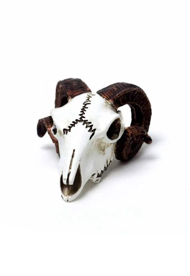 Alchemy England - Rams Skull Miniature - Statue