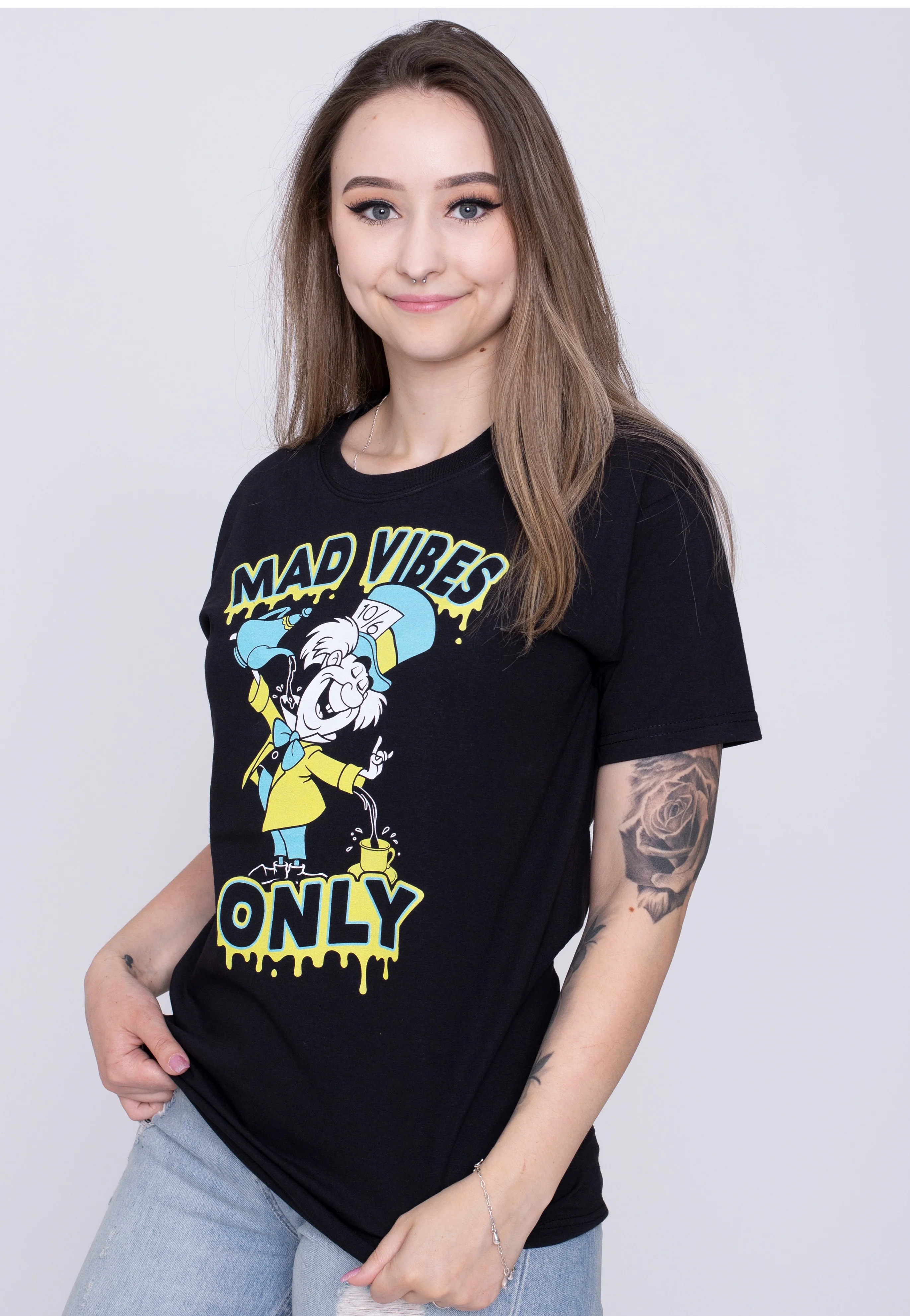 Alice In Wonderland - Spill It Hatter - T-Shirt - Image 6