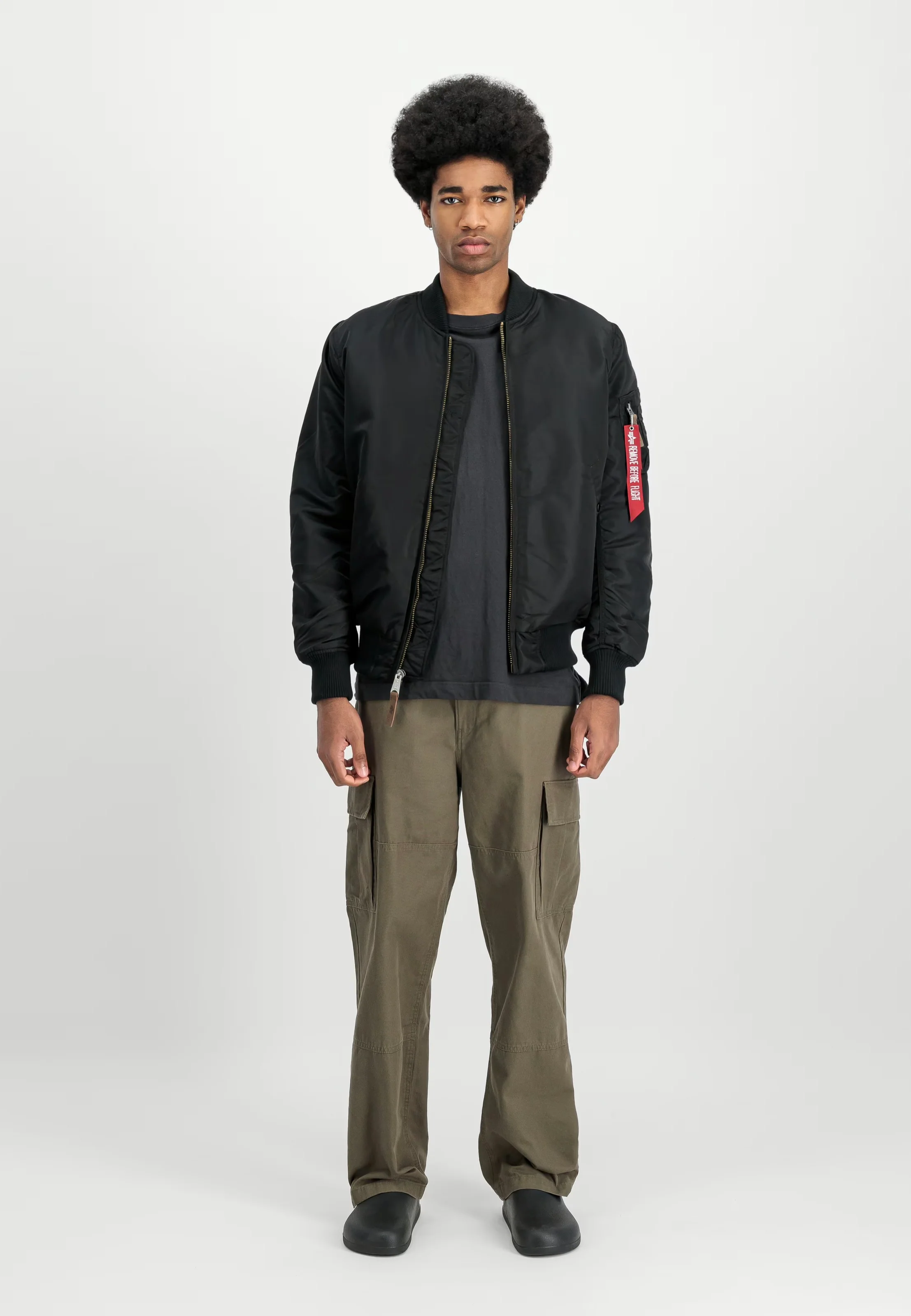 Alpha Industries - MA 1 VF 59 Long Black - Jacket - Image 3