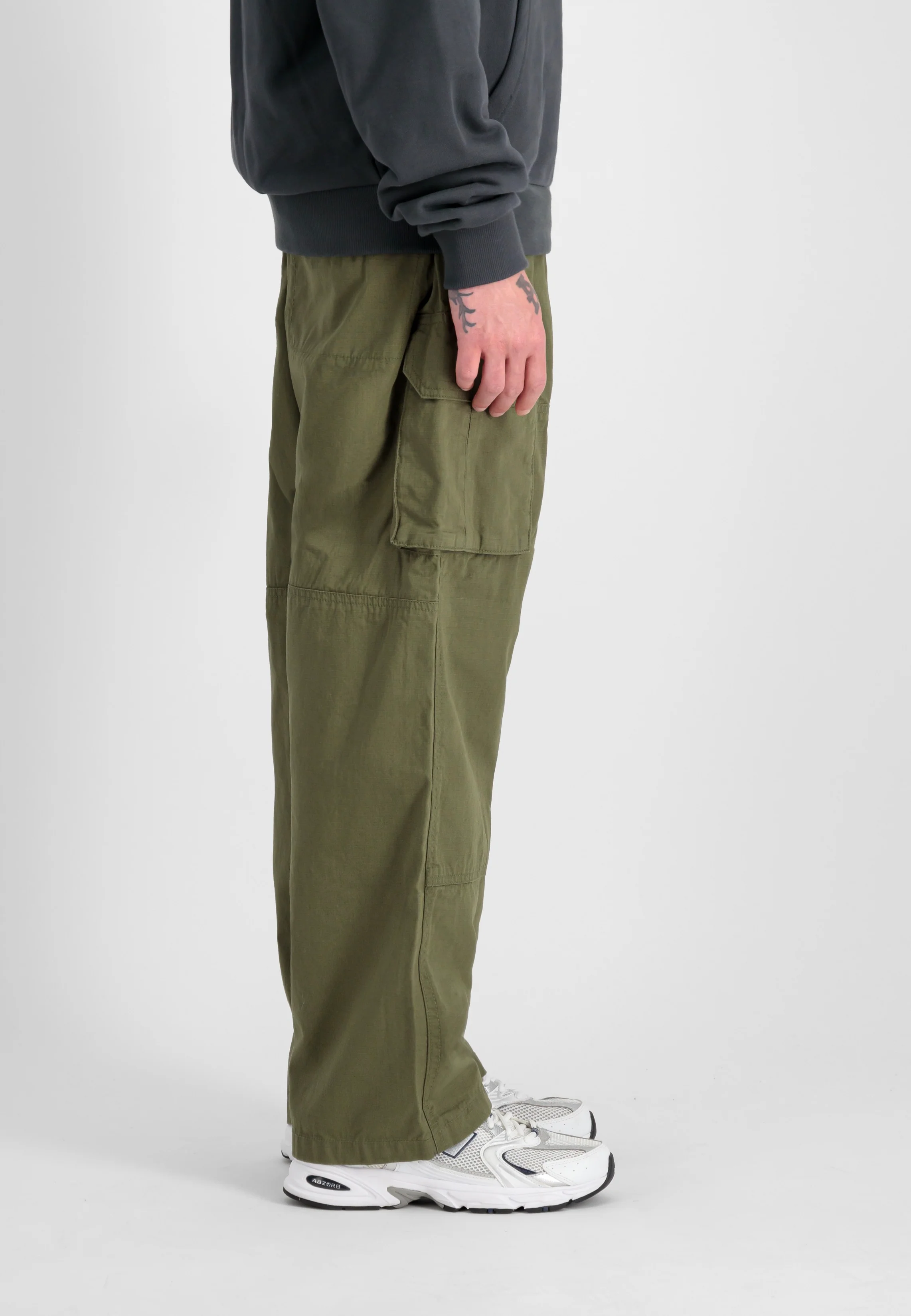 Alpha Industries - Ripstop Patchwork Dark Olive - Pants - Image 5