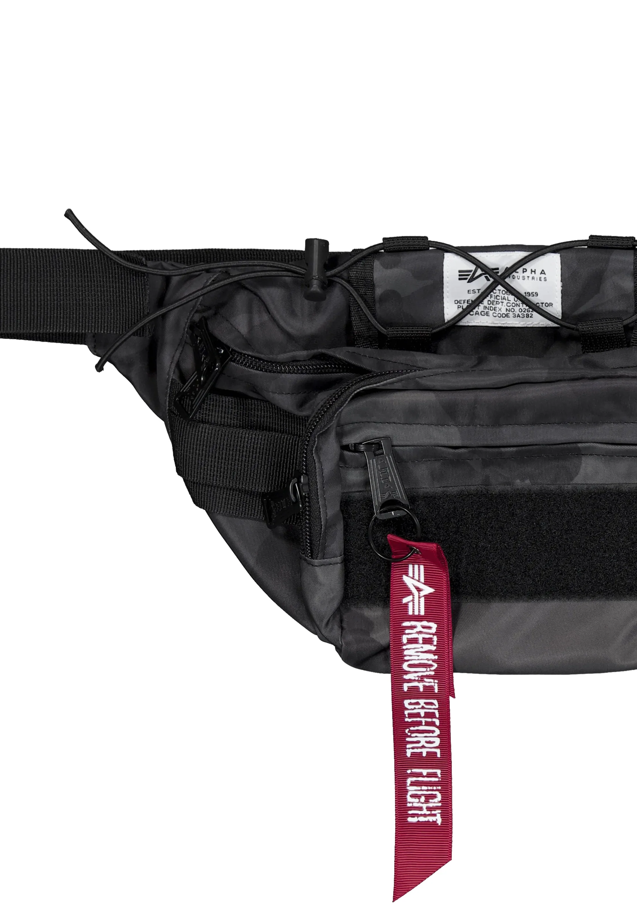 Alpha Industries - Tactical Black - Hip Bag - Image 3