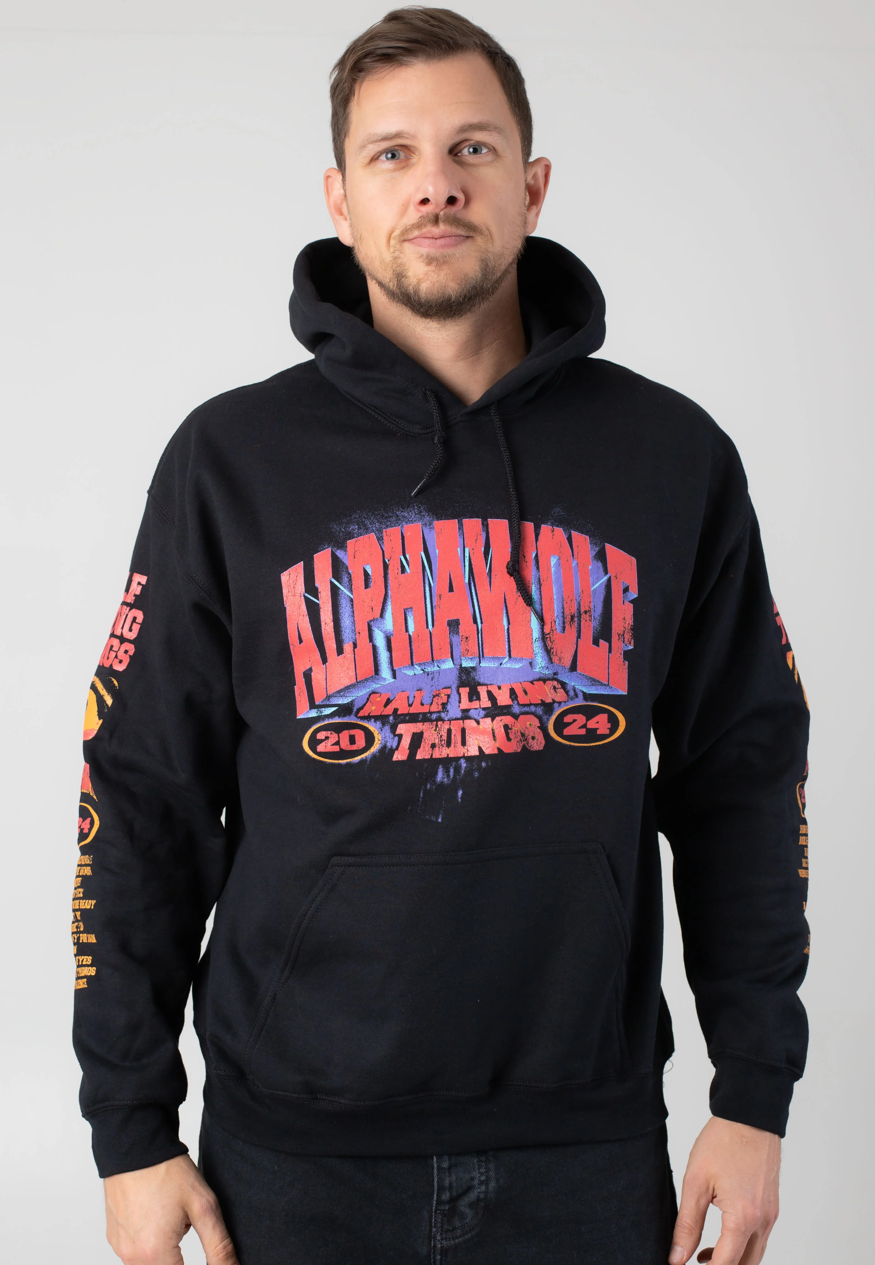 Alpha Wolf - Half Living Things - Hoodie - Image 3