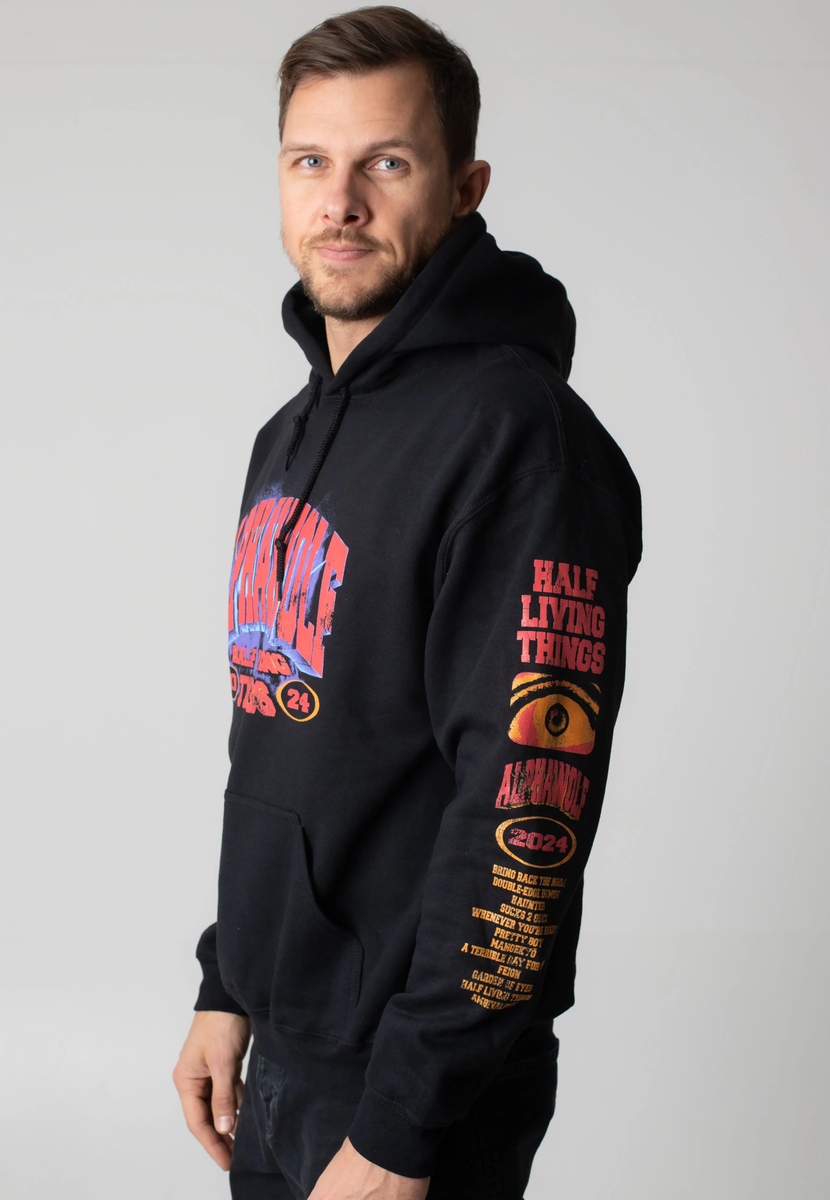 Alpha Wolf - Half Living Things - Hoodie - Image 4