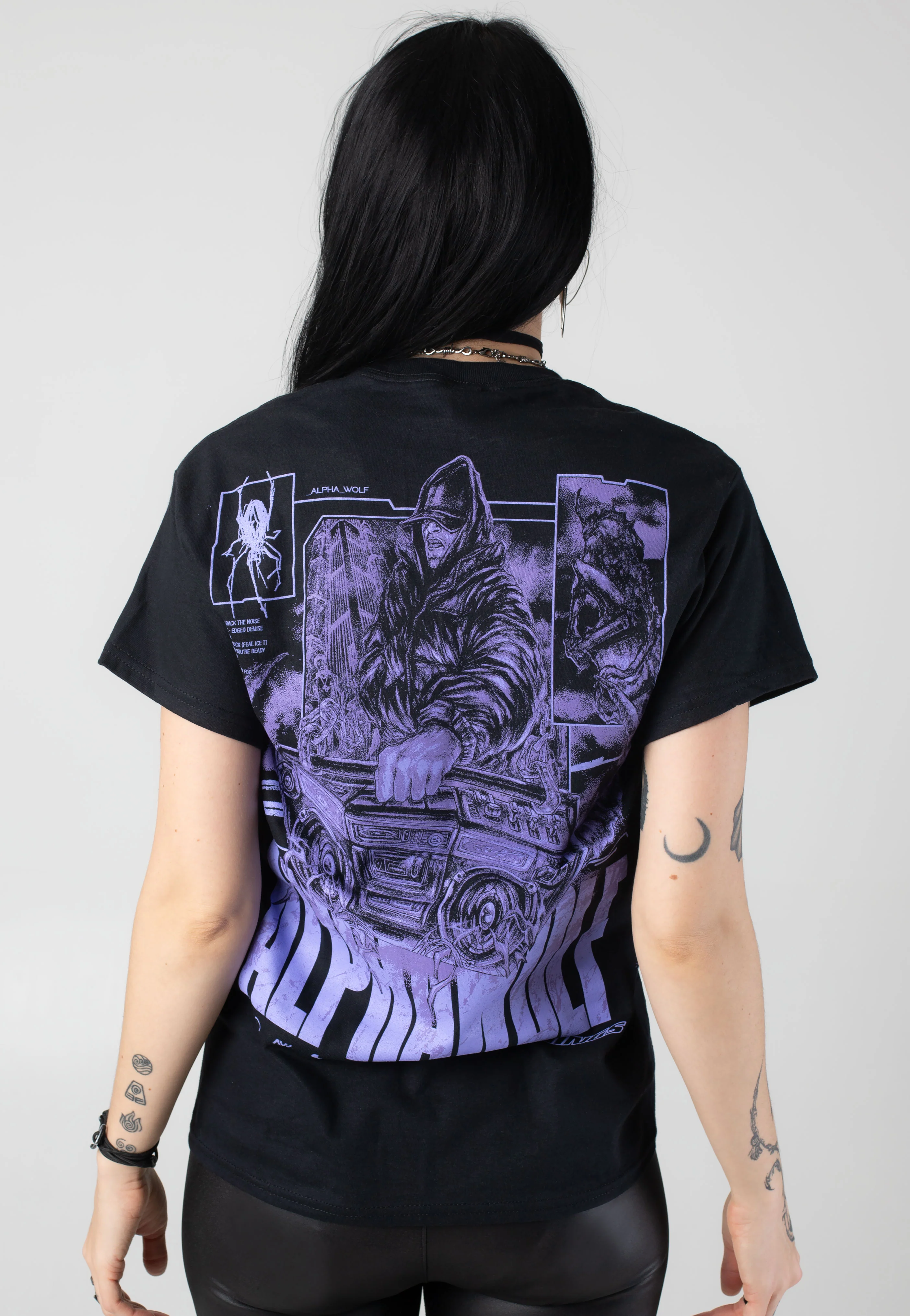 Alpha Wolf - Half Living Things - T-Shirt - Image 6