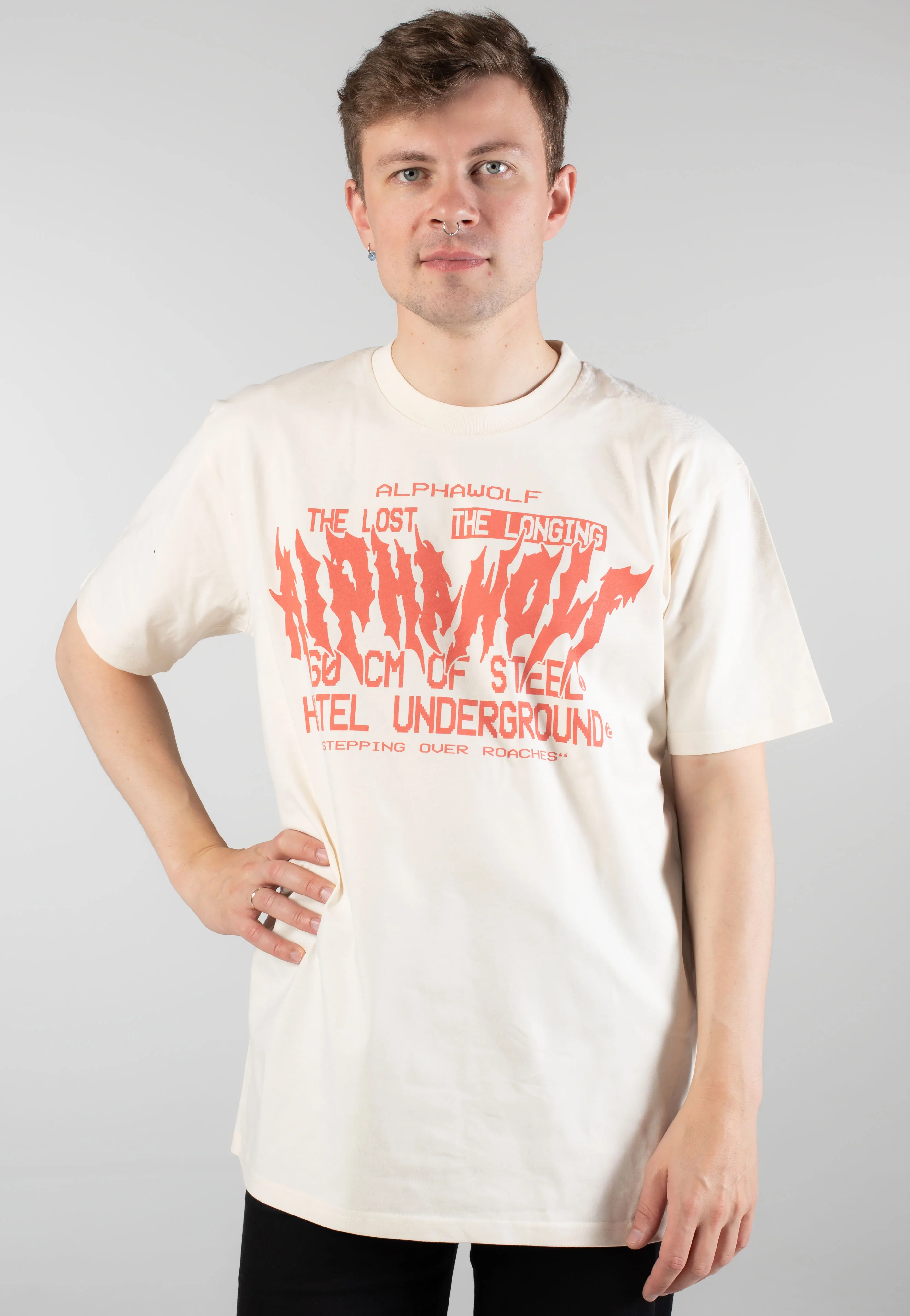 Alpha Wolf - Roaches Ecru - T-Shirt - Image 3