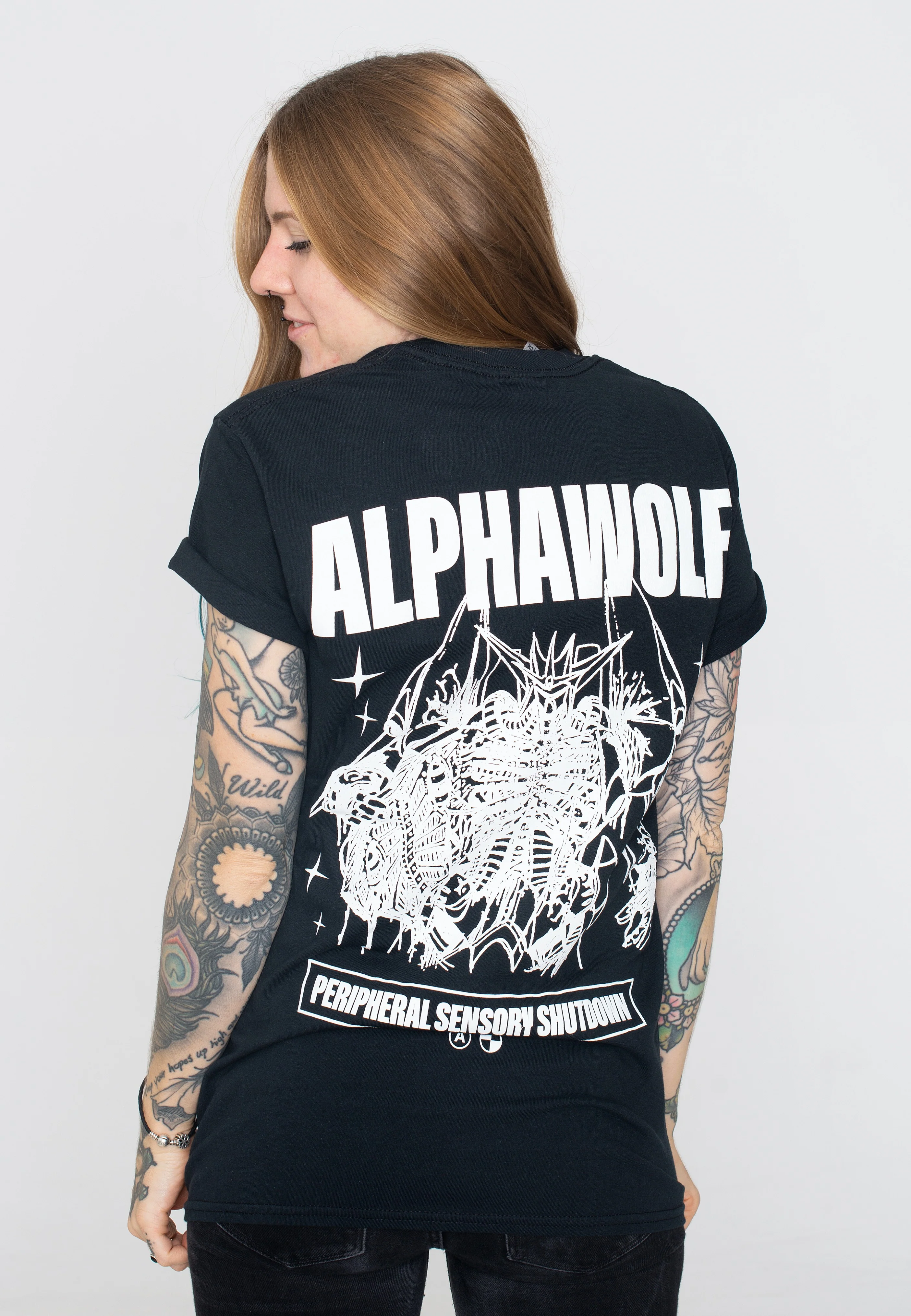 Alpha Wolf - Shutdown - T-Shirt - Image 9