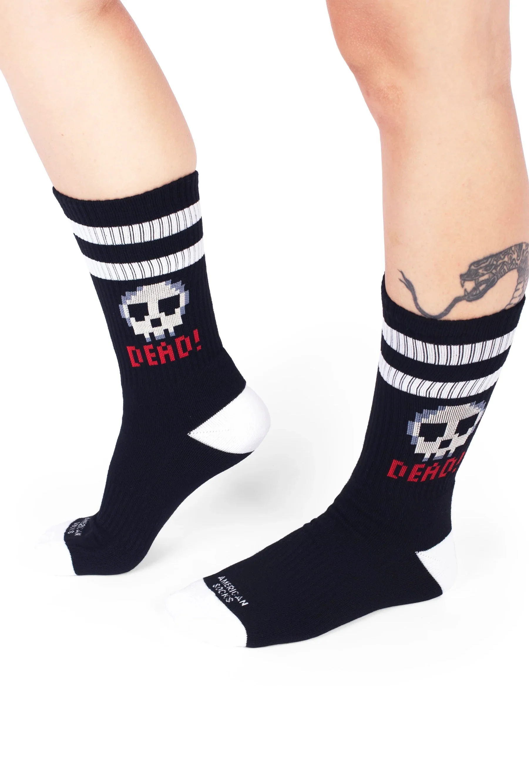 American Socks - Dead Mid High Black - Socks - Image 5