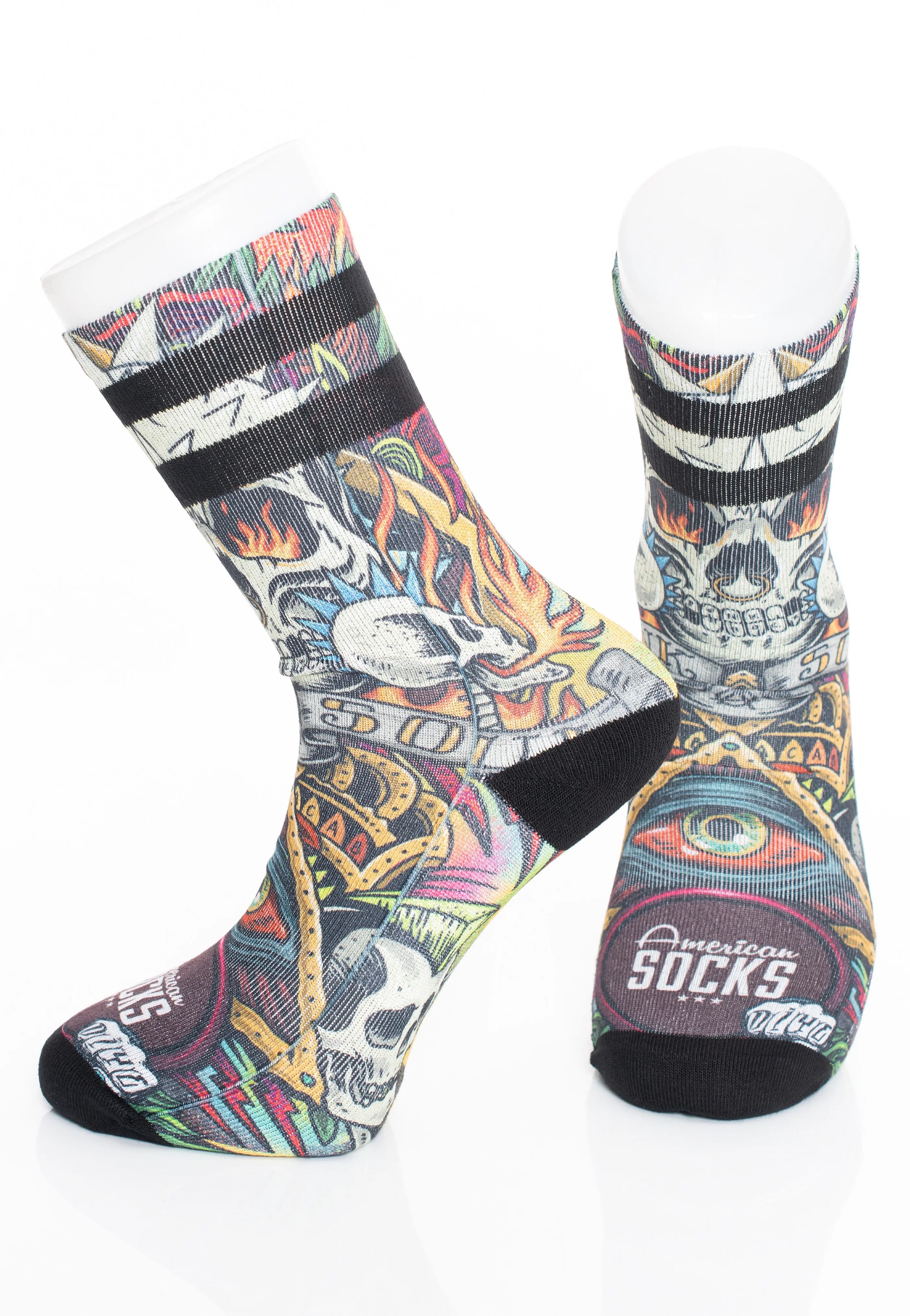 American Socks - Moshpit Mid High Multi - Socks - Image 4