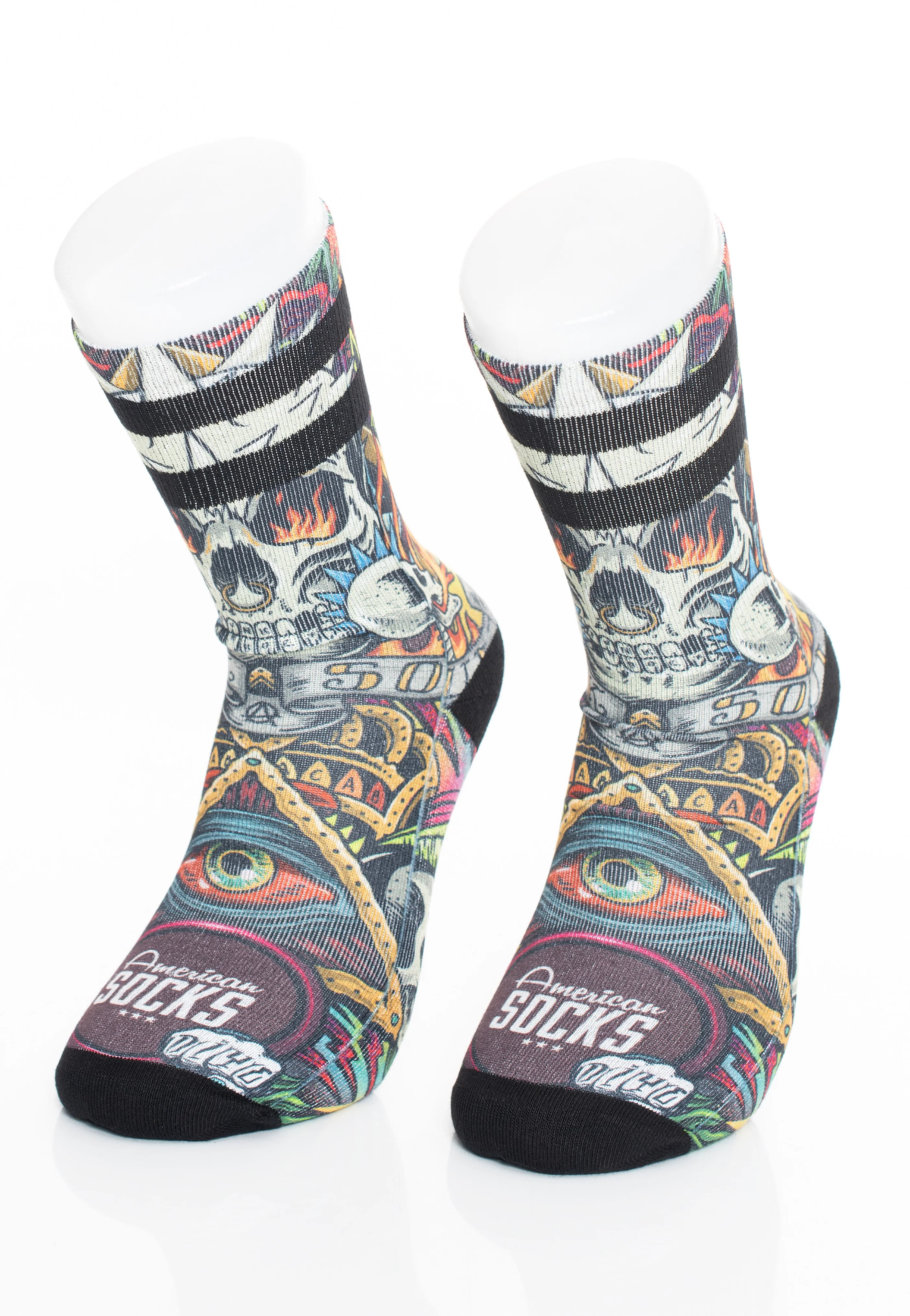 American Socks - Moshpit Mid High Multi - Socks - Image 5