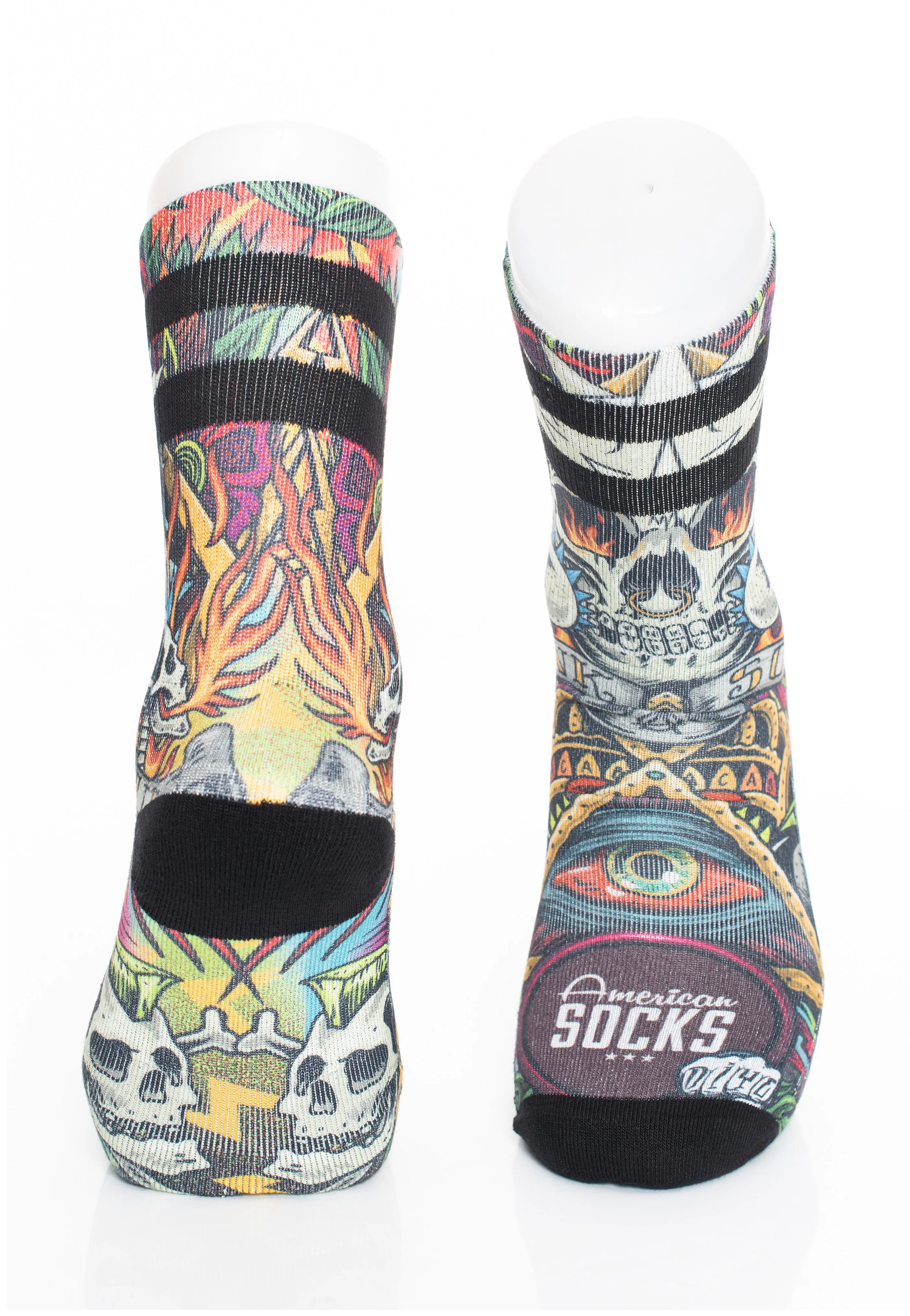 American Socks - Moshpit Mid High Multi - Socks - Image 6