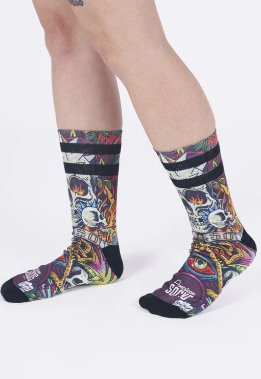 American Socks - Moshpit Mid High Multi - Socks - Image 8