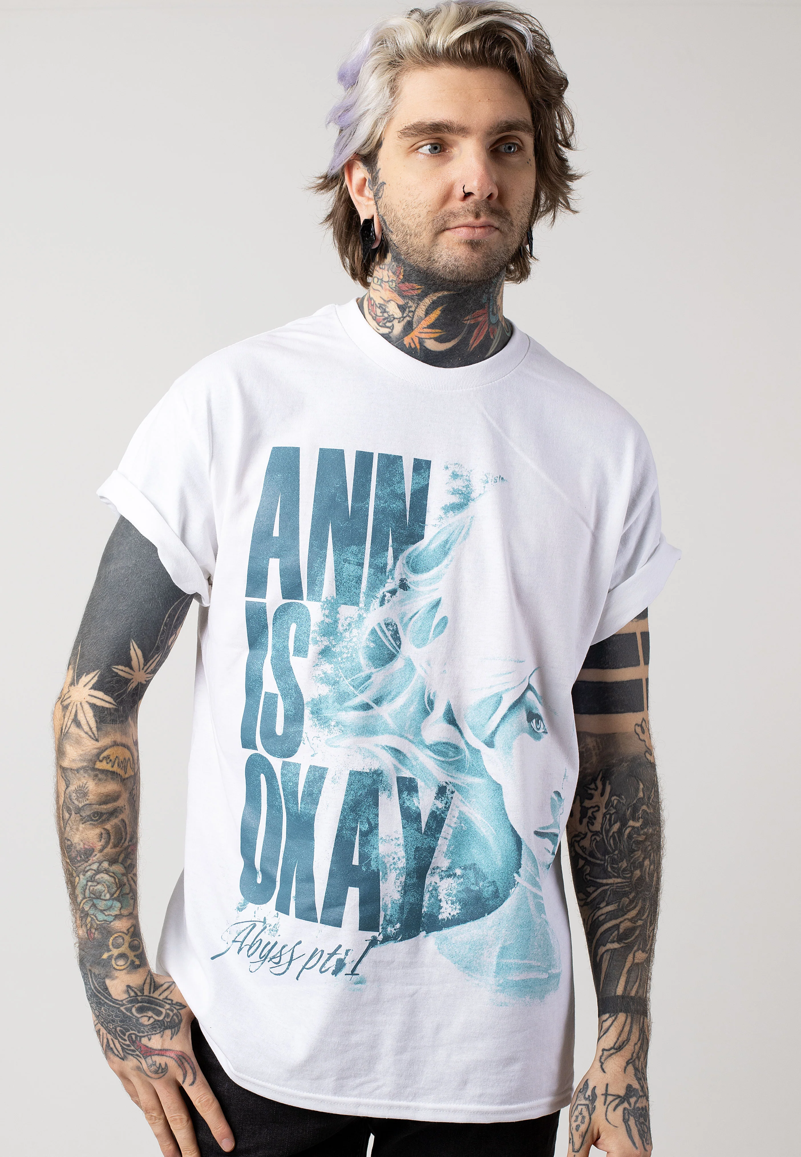 Annisokay - Abyss Cover White - T-Shirt - Image 3