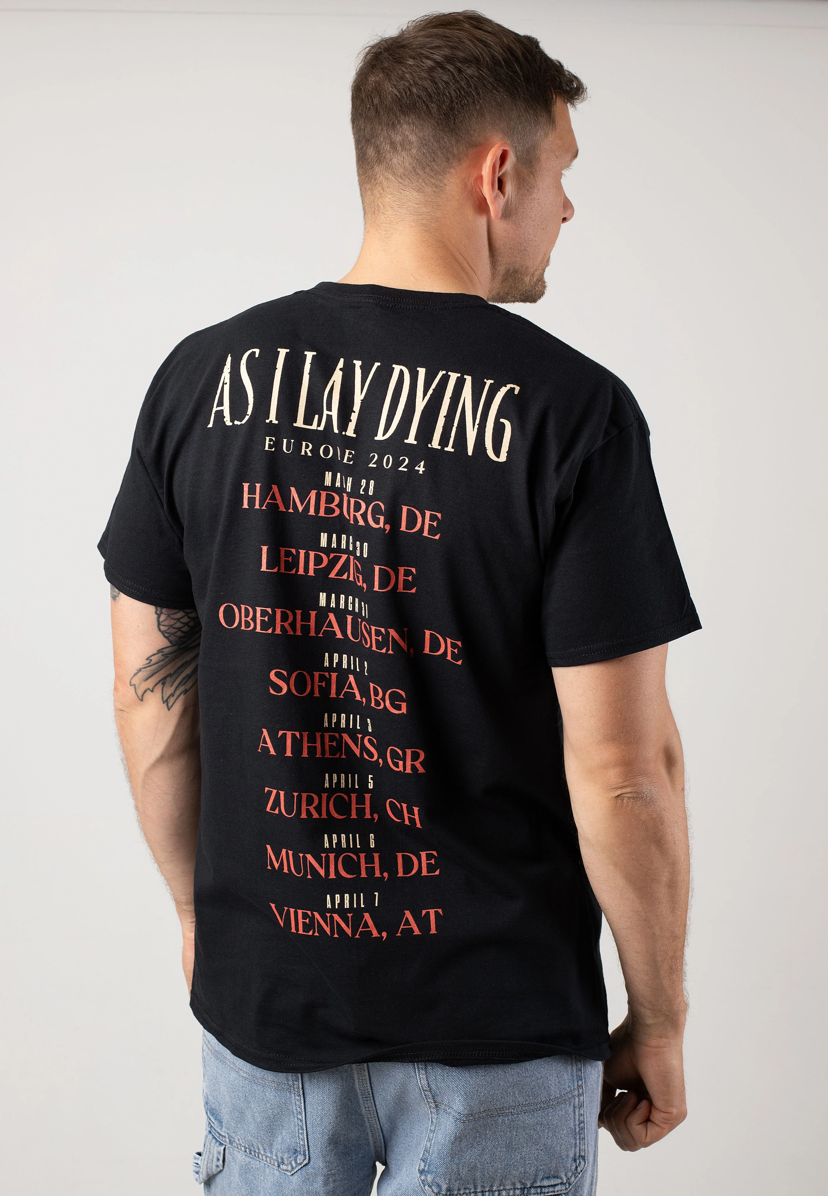 As I Lay Dying - Skull Festival 2024 - T-Shirt - Image 4