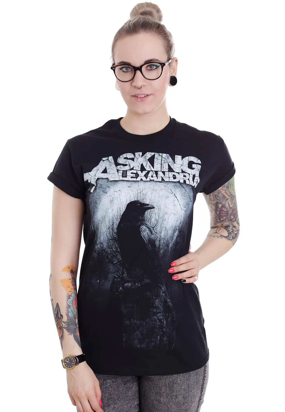 Asking Alexandria - Black Crow - T-Shirt - Image 5