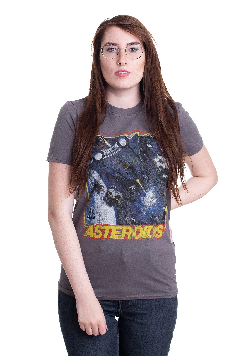 Atari - Asteroids Grey - T-Shirt - Image 5