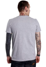 Atticus - Bird Heather Grey/Black - T-Shirt - Image 4