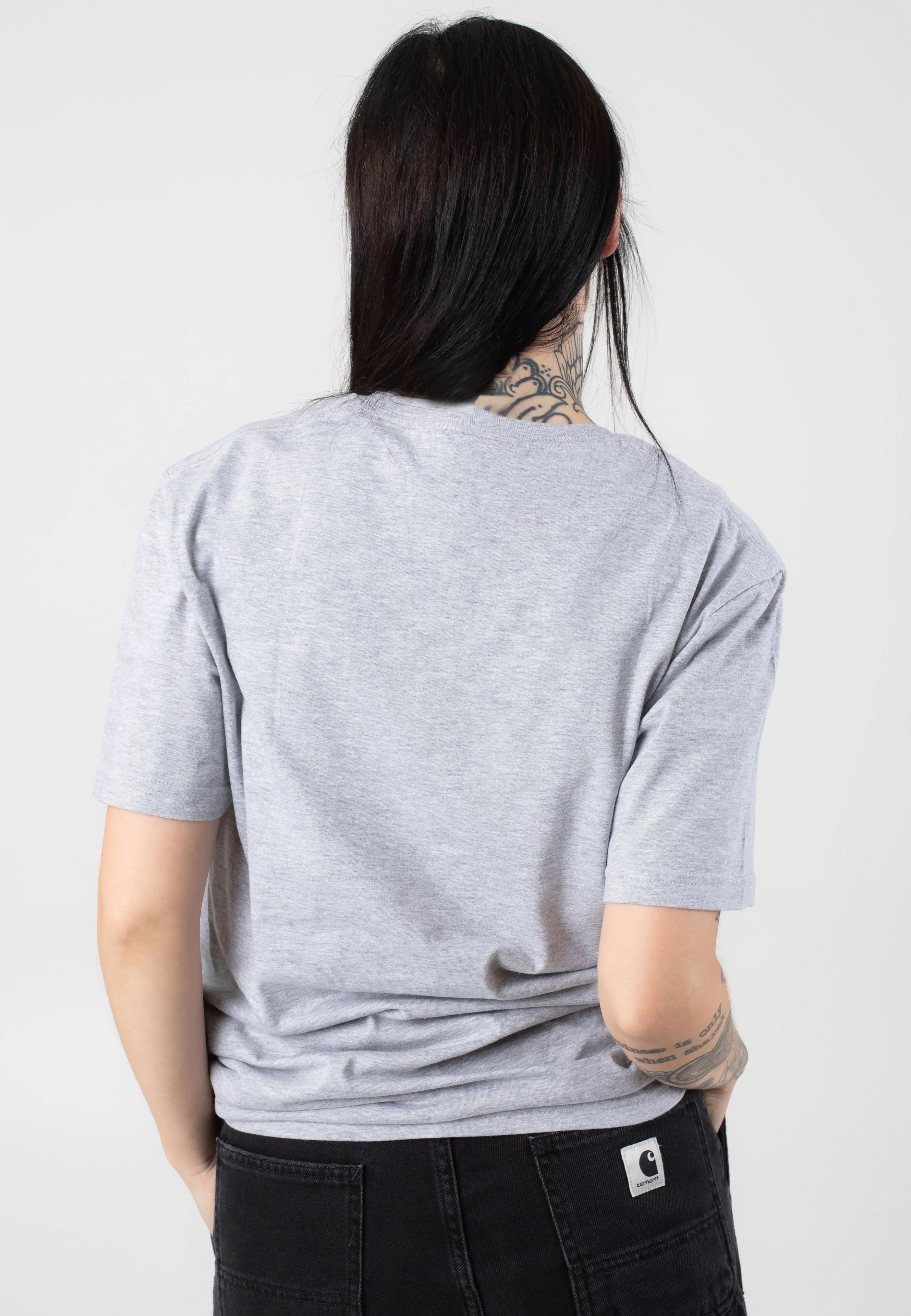 Atticus - Mess Heather Grey - T-Shirt - Image 4