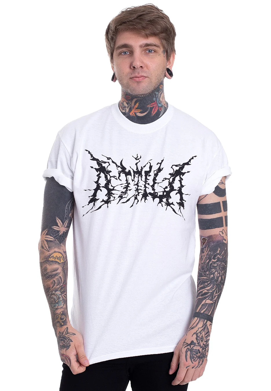 Attila - Goat Snake White - T-Shirt - Image 3