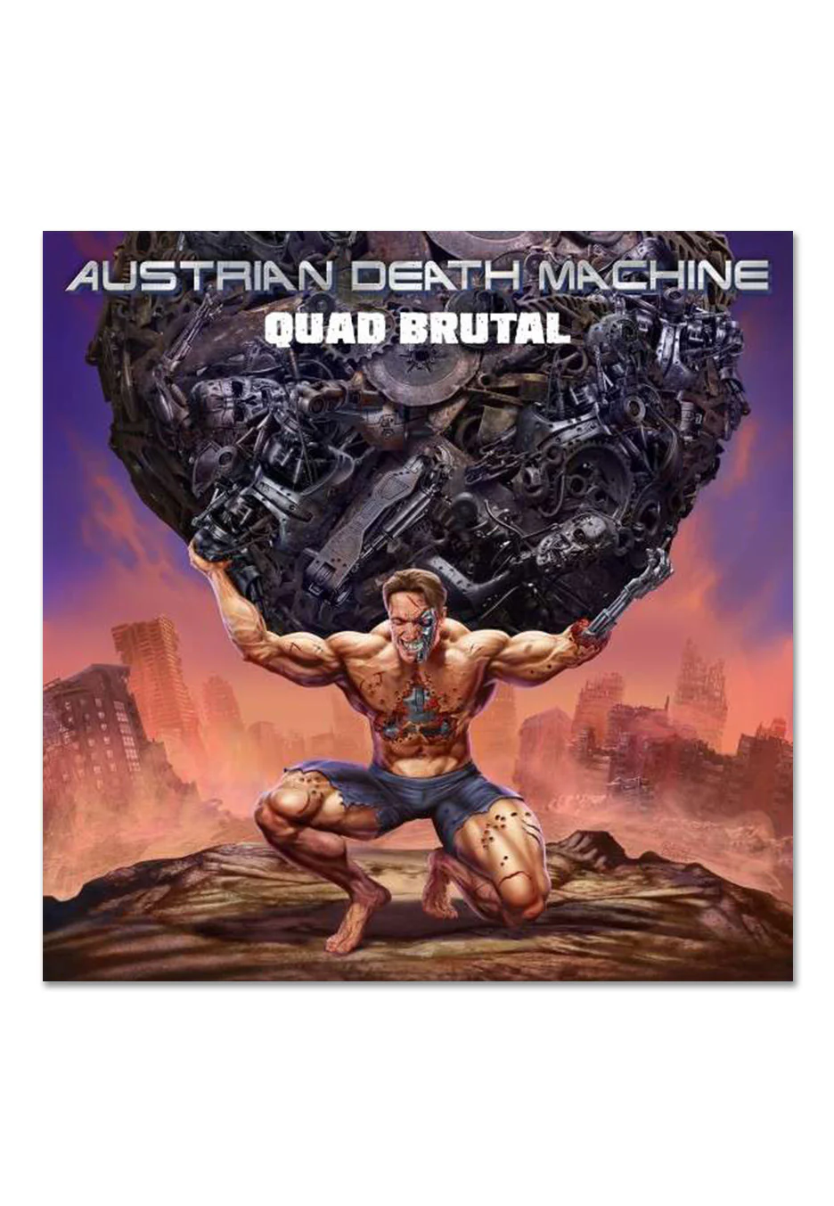 Austrian Death Machine - Quad Brutal - Vinyl - Image 2