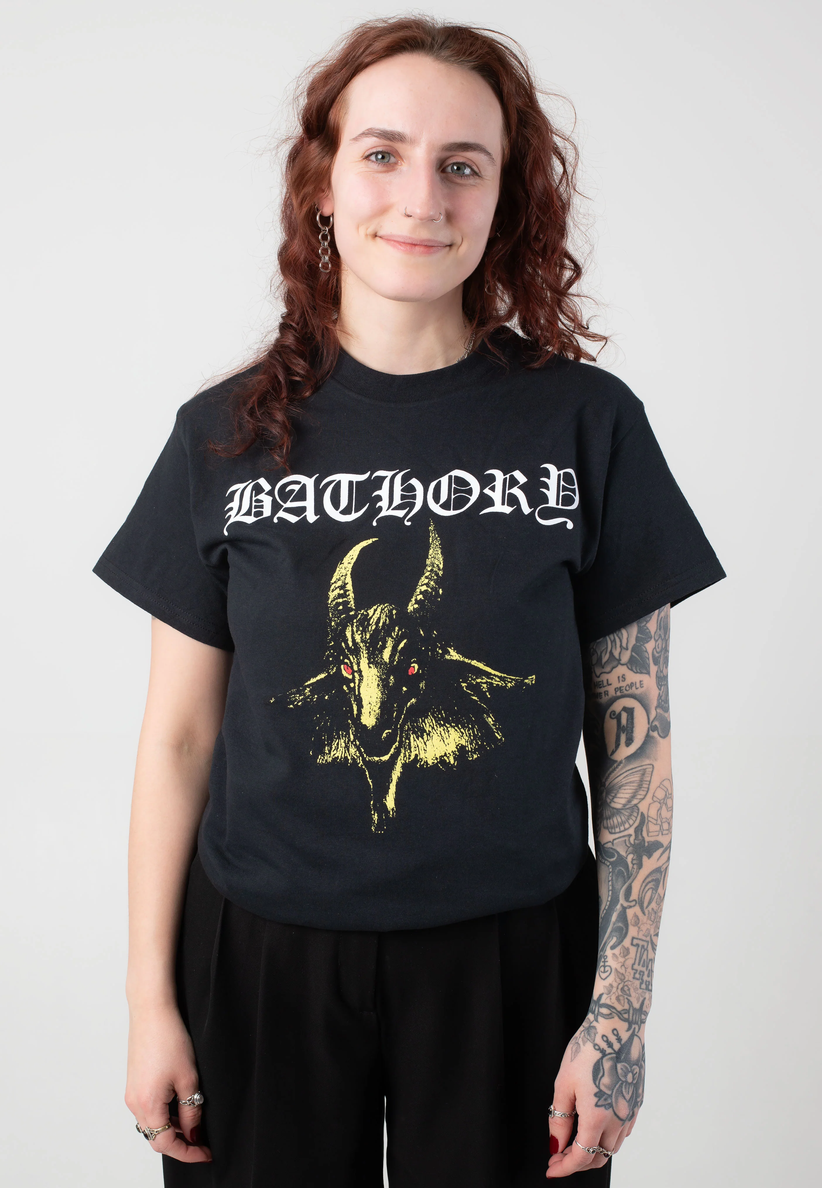 Bathory - Goat (Yellow) - T-Shirt - Image 5