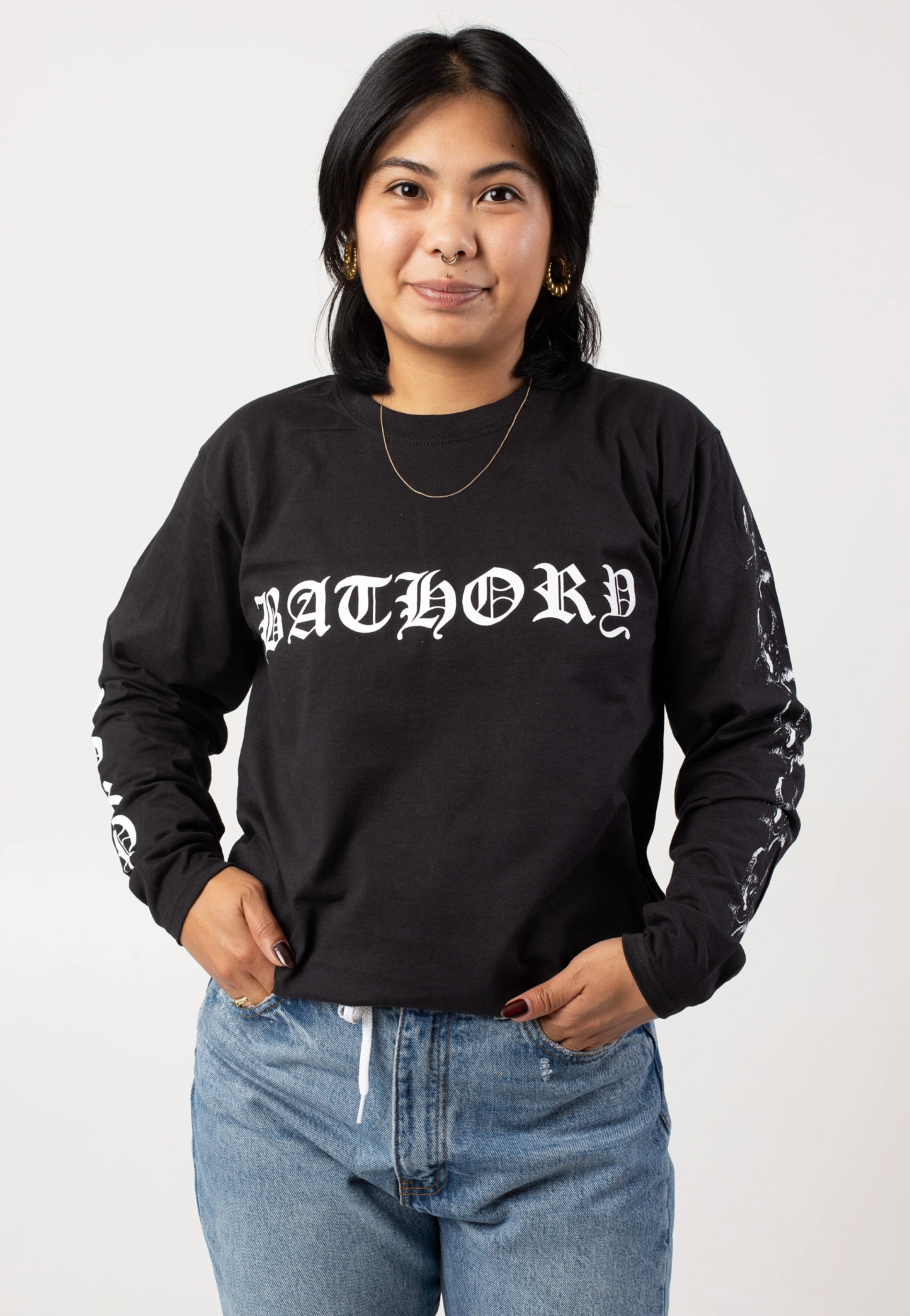 Bathory - Logo - Longsleeve - Image 7