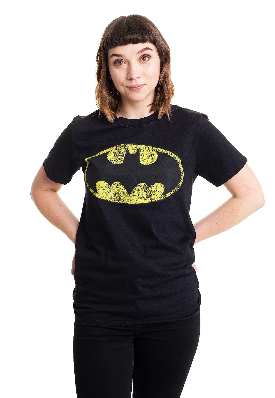 Batman - Distressed Logo - T-Shirt - Image 5