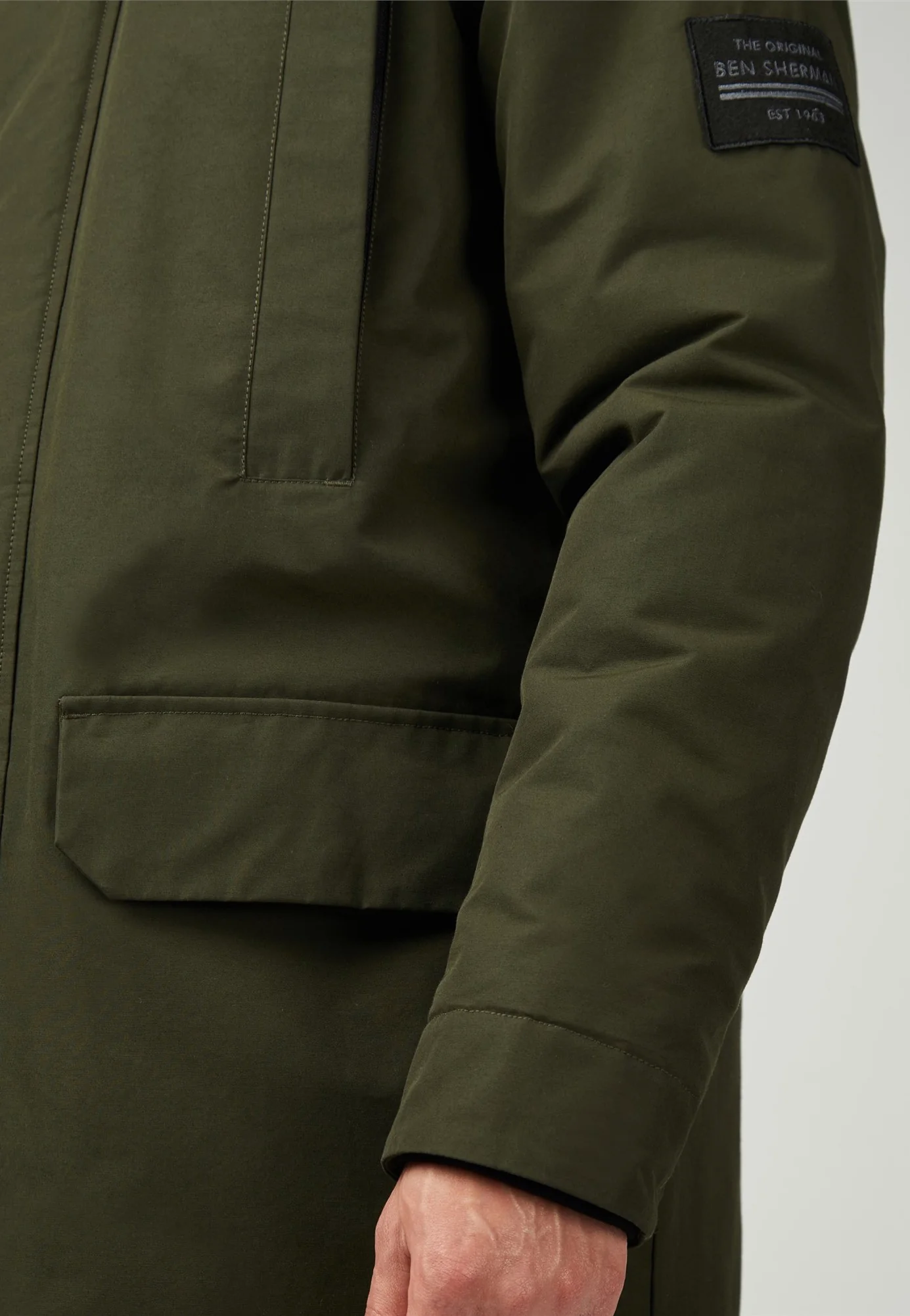 Ben Sherman - Heavy Parka Camouflage - Jacket - Image 5