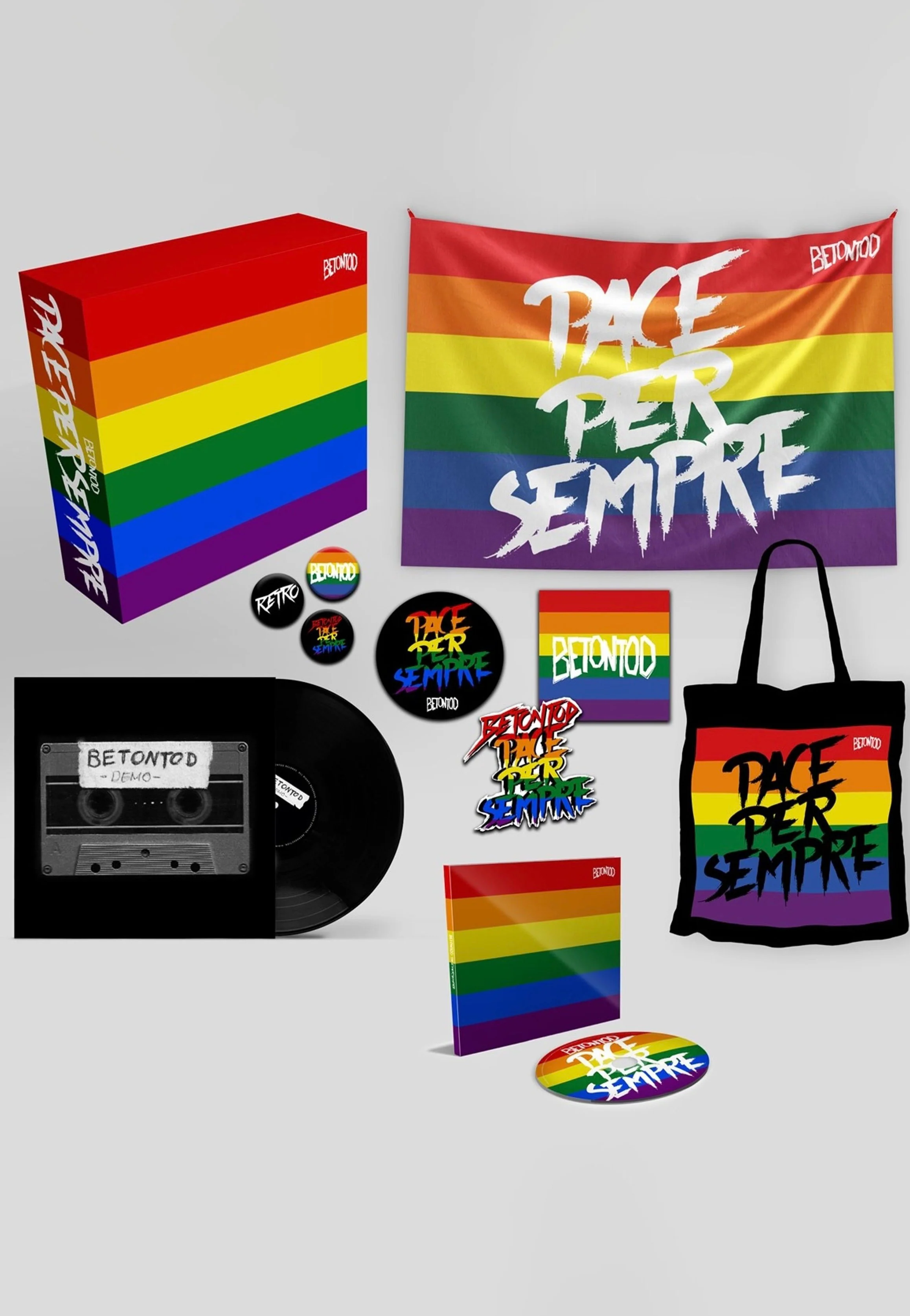 Betontod - Pace Per Sempre (Limited Fanbox) - CD + 7 Inch - Image 2