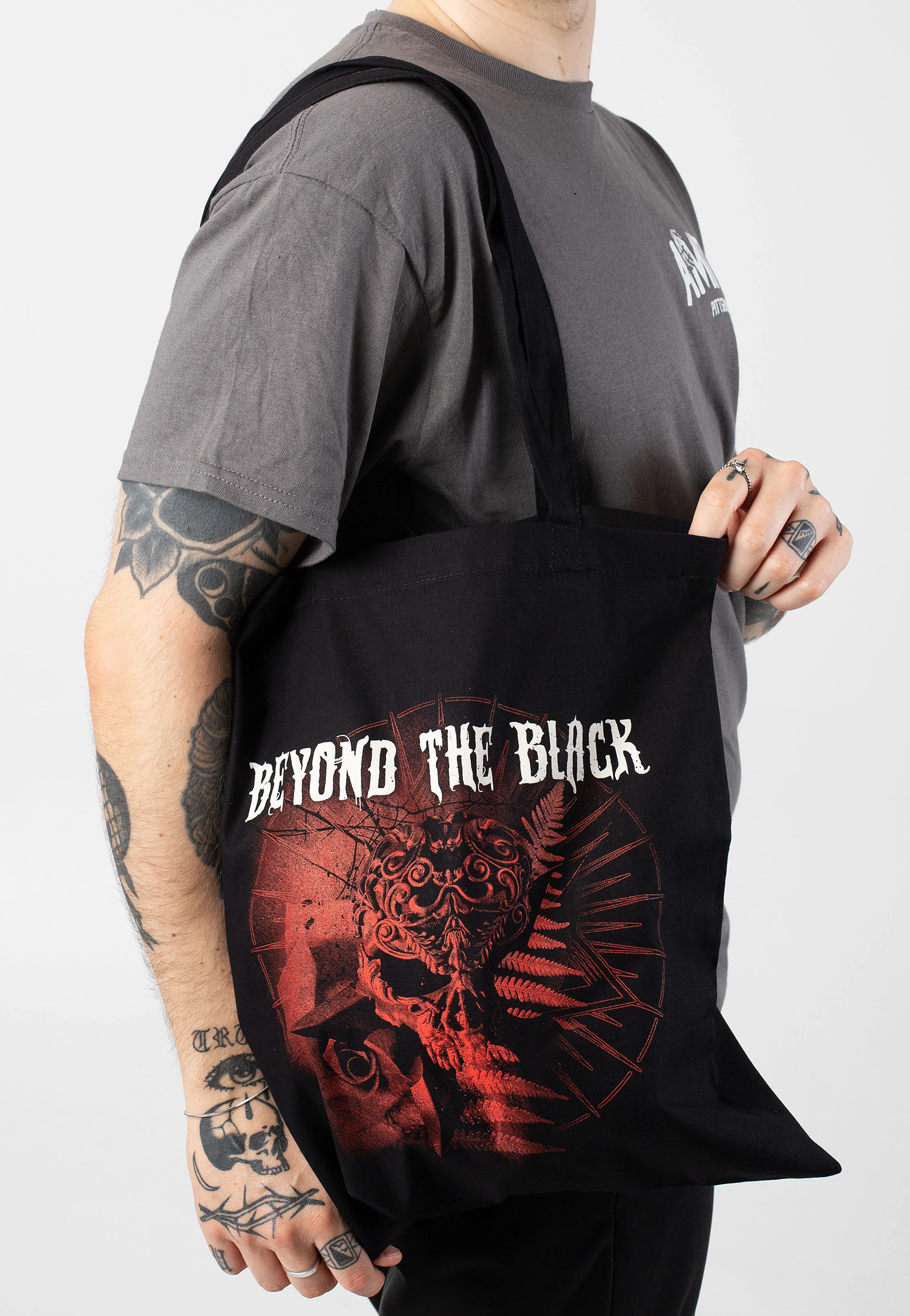 Beyond The Black - Mural Skull - Tote Bag - Image 2