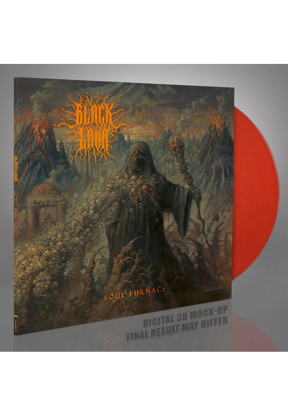 Black Lava - Soul Furnace Red - Colored Vinyl