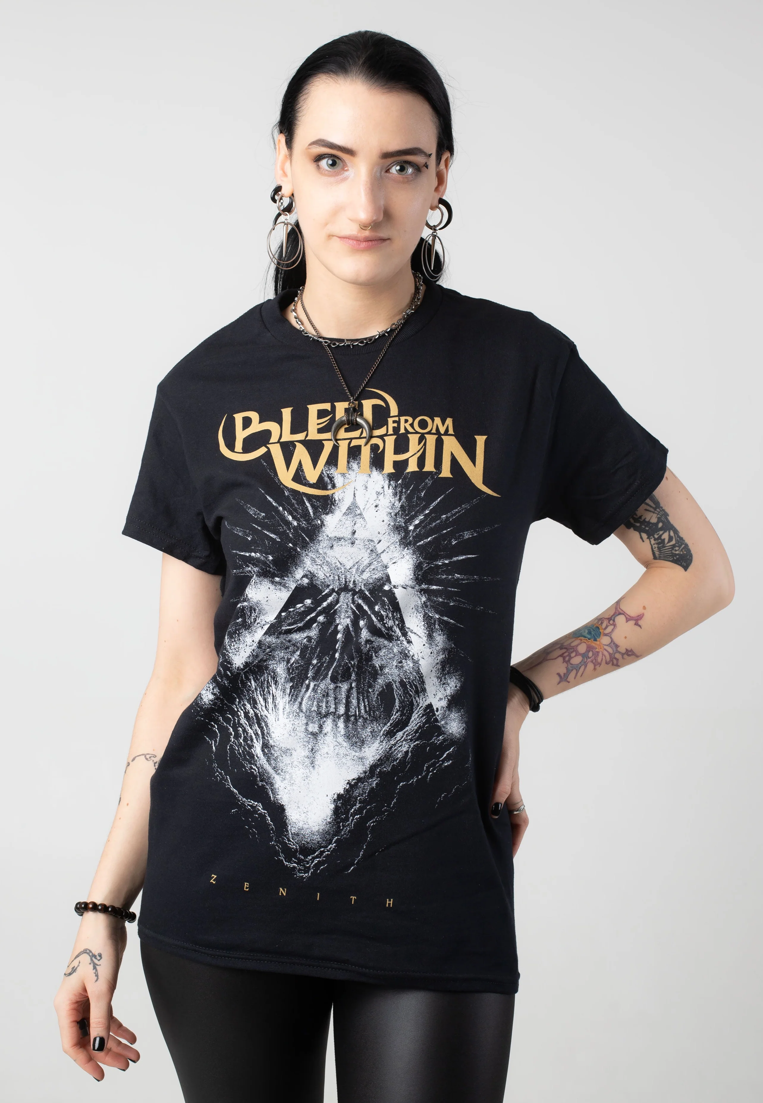 Bleed From Within - Skull Pyramid - T-Shirt - Image 5