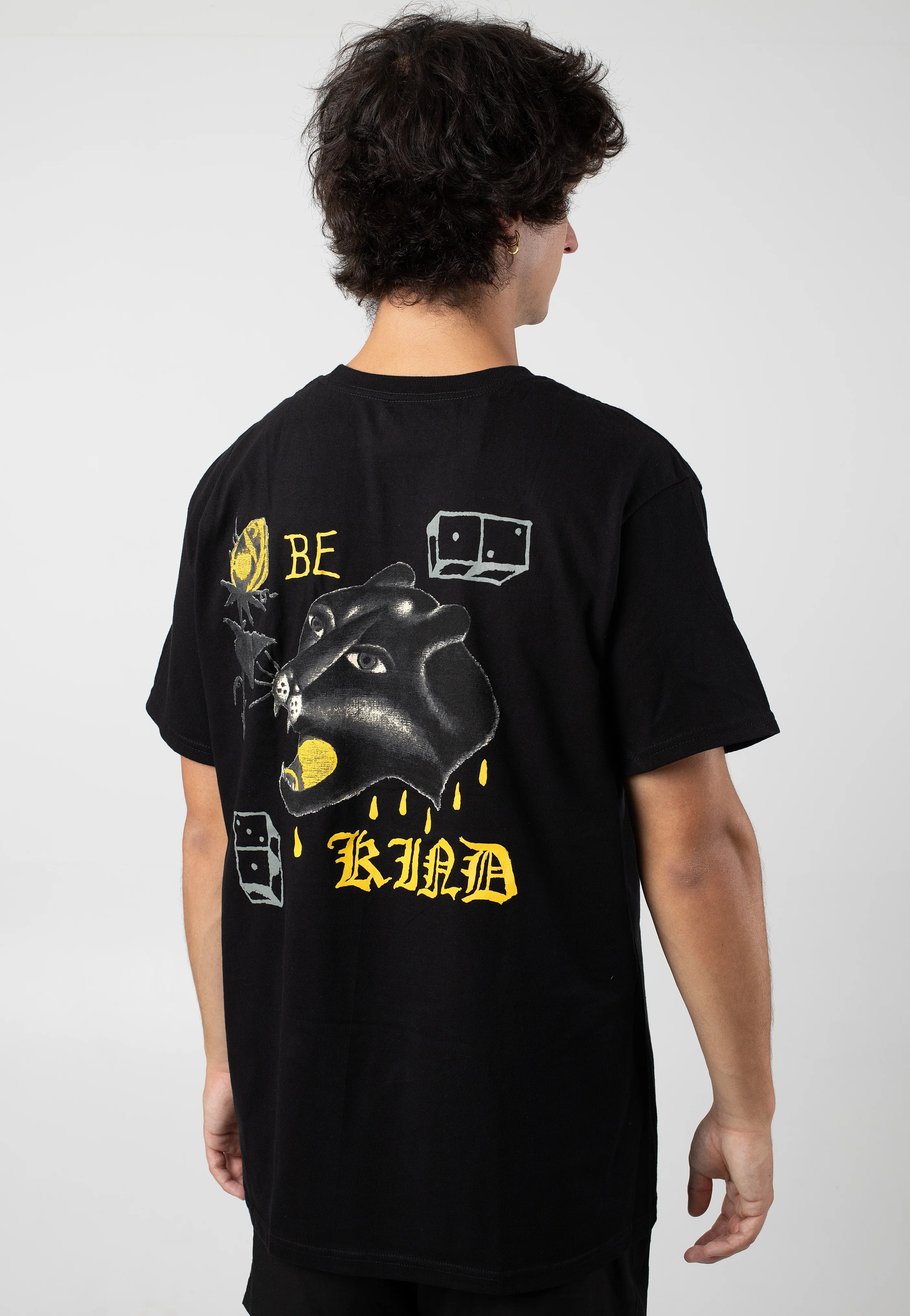 Brixton - Be Kind Black - T-Shirt - Image 2