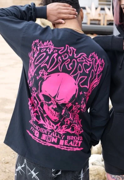 Broken Promises - Accident Black - Longsleeve - Image 2