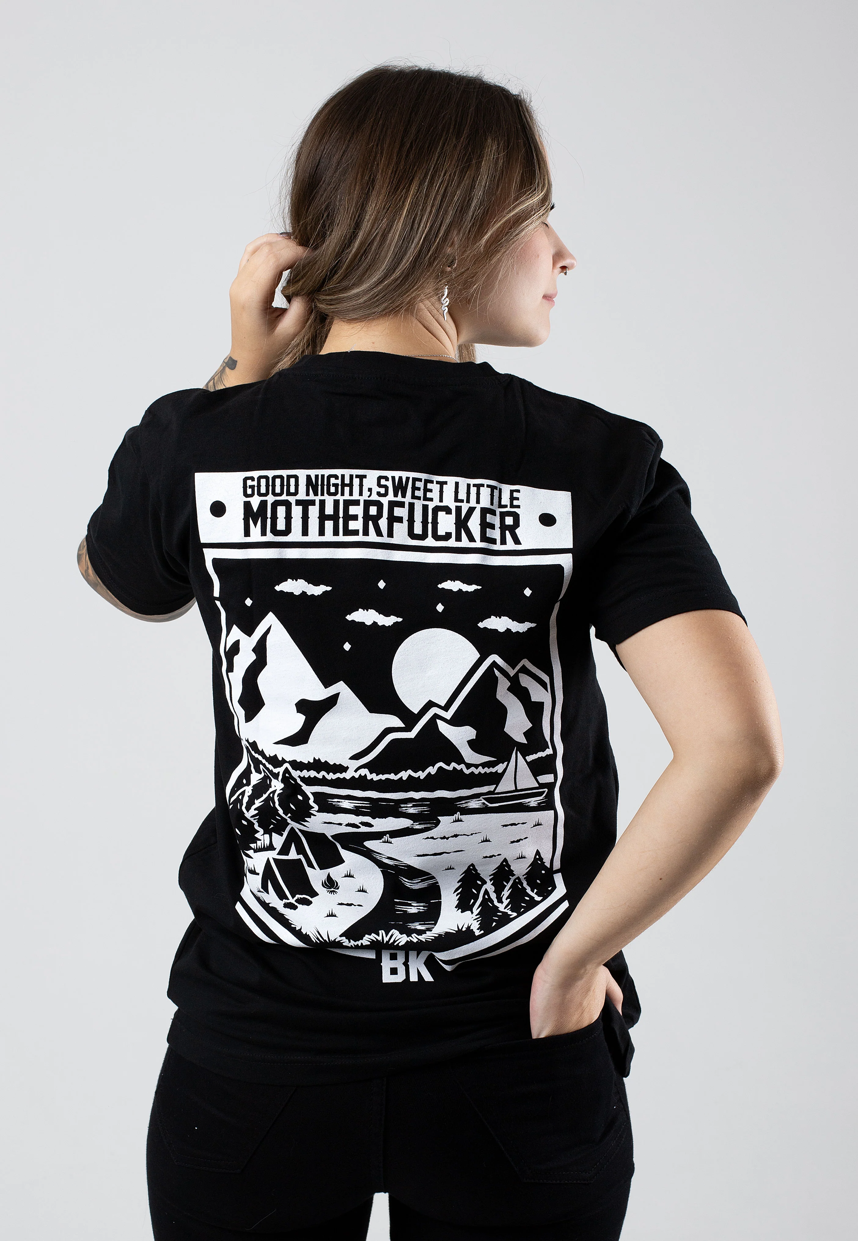 Brutal Knack - GNSLM Black - T-Shirt - Image 4