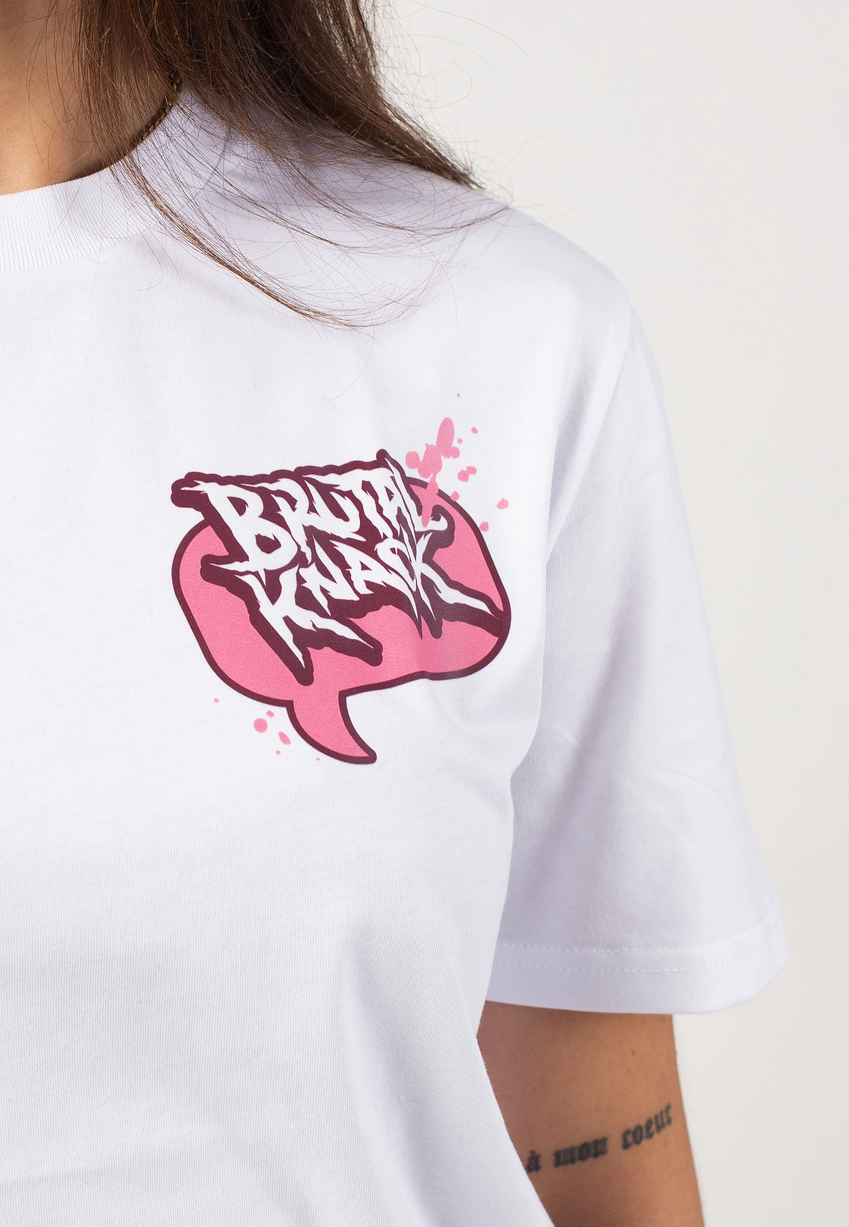 Brutal Knack - Shoes White - T-Shirt - Image 6