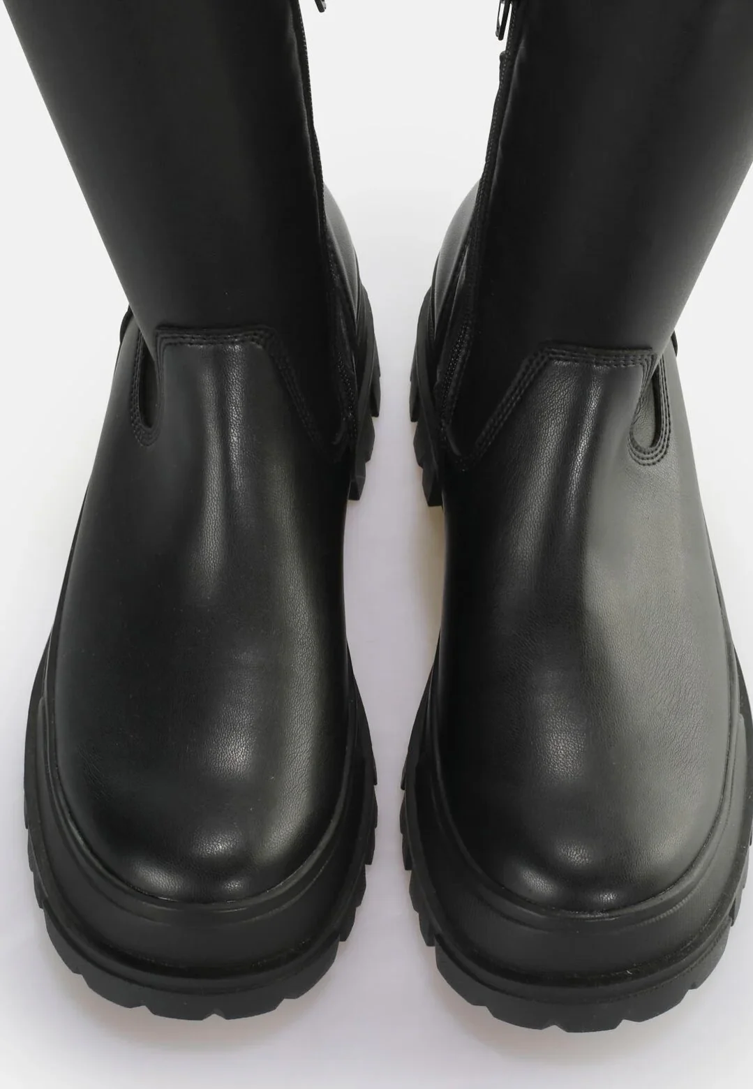 Buffalo - Aspha Stretch Overknee Vegan Nappa Black - Girl Shoes - Image 6