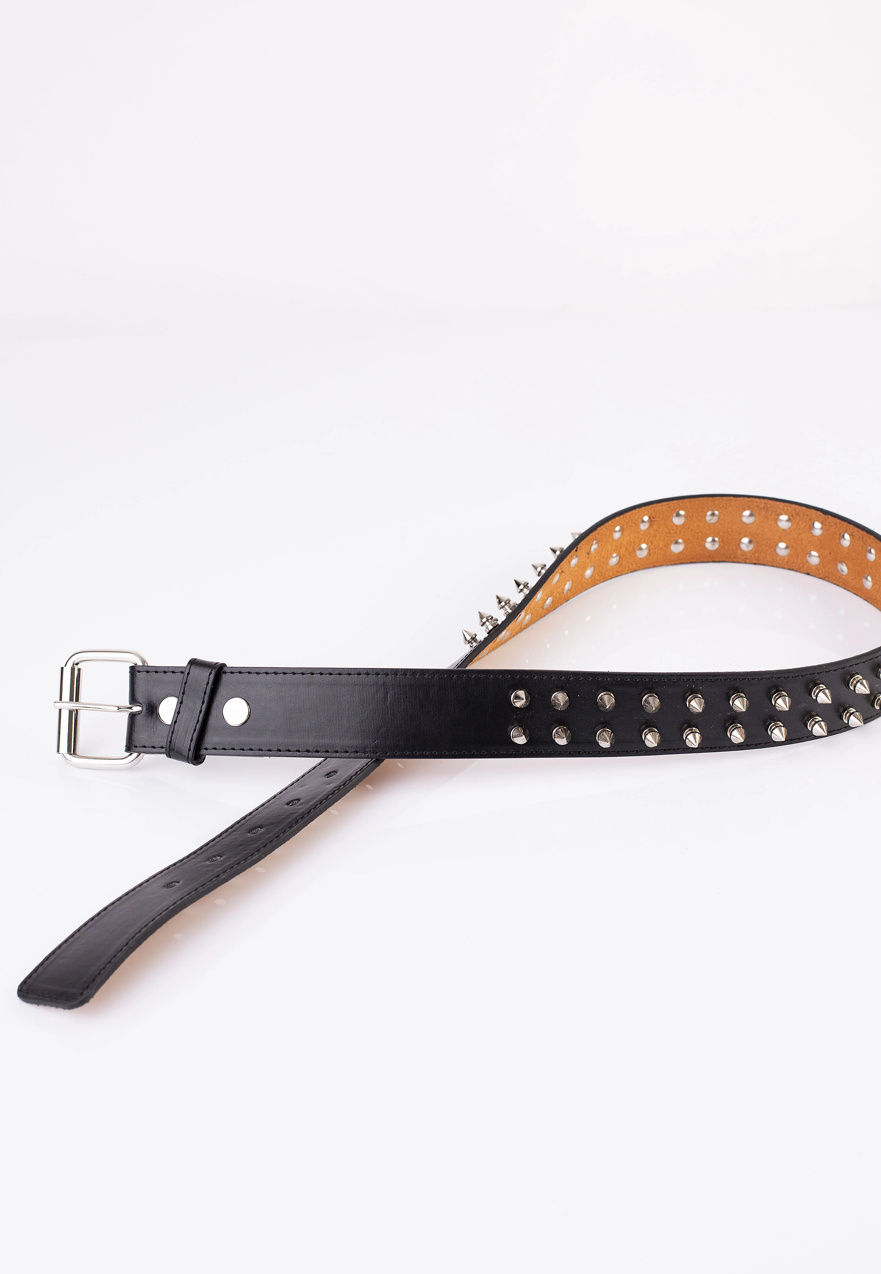 Bullet69 - 2 Row Spike Studded - Belt - Image 2