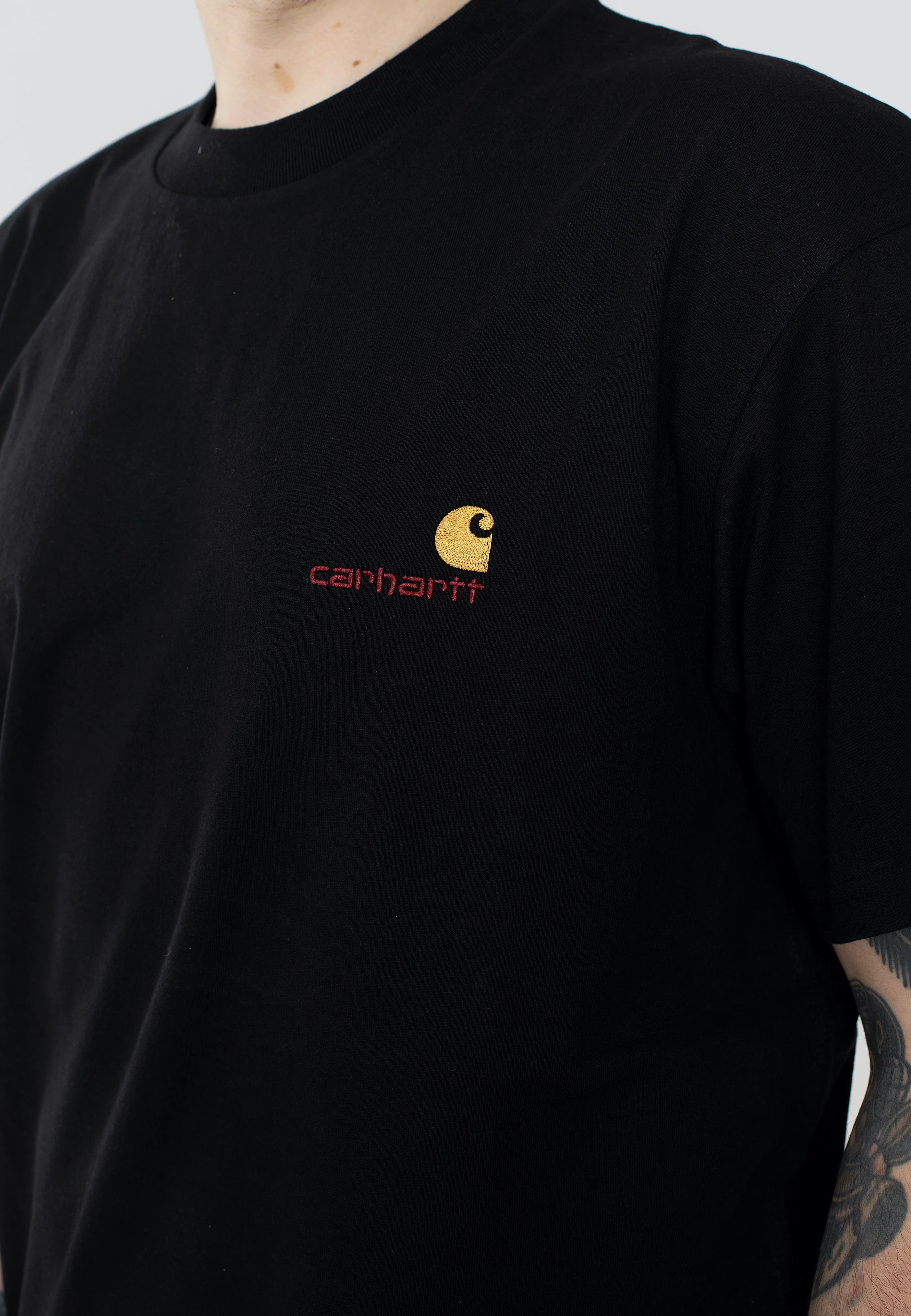 Carhartt WIP - American Script Black - T-Shirt - Image 2
