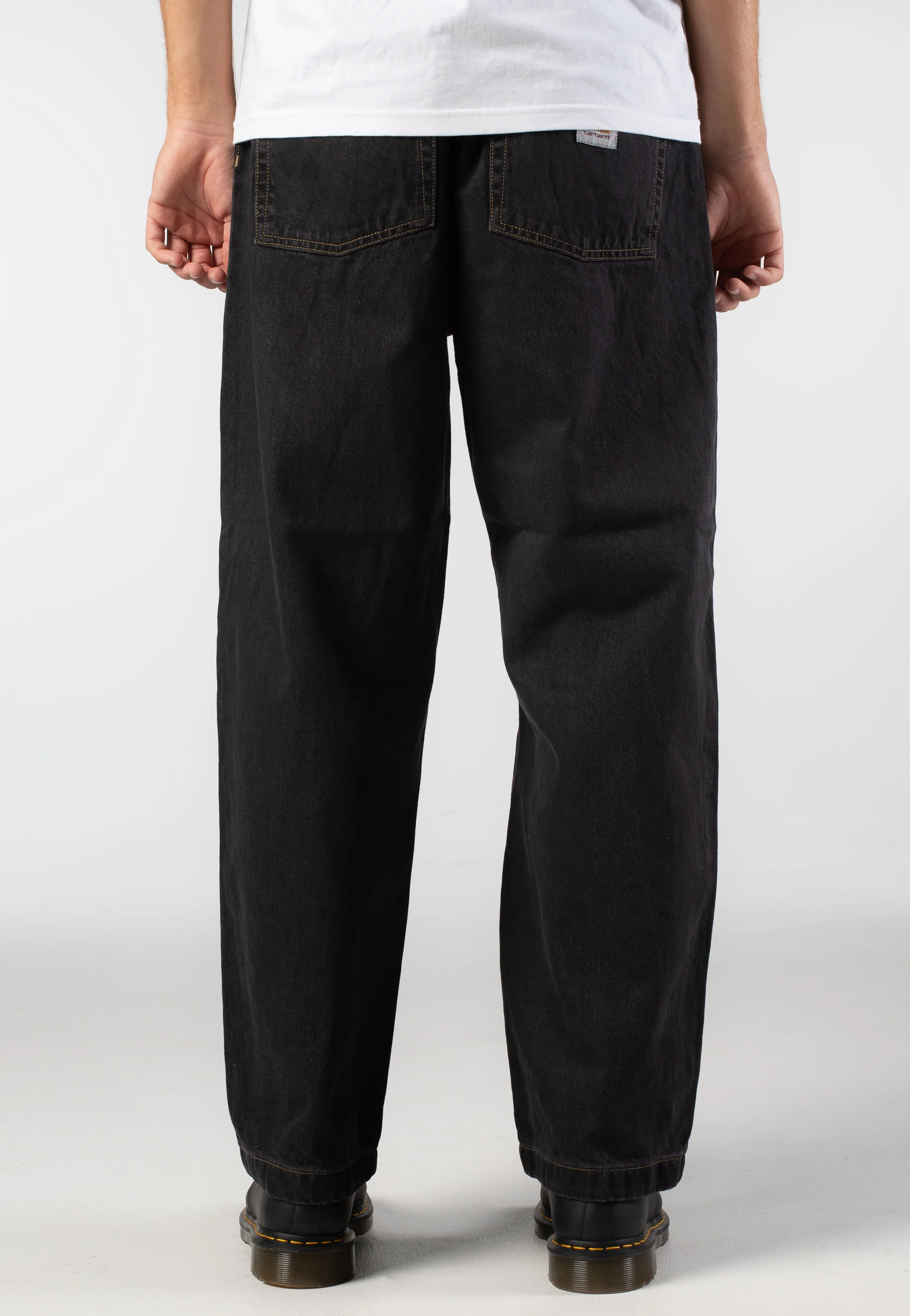 Carhartt WIP - Brandon Black Stone Washed - Jeans - Image 3