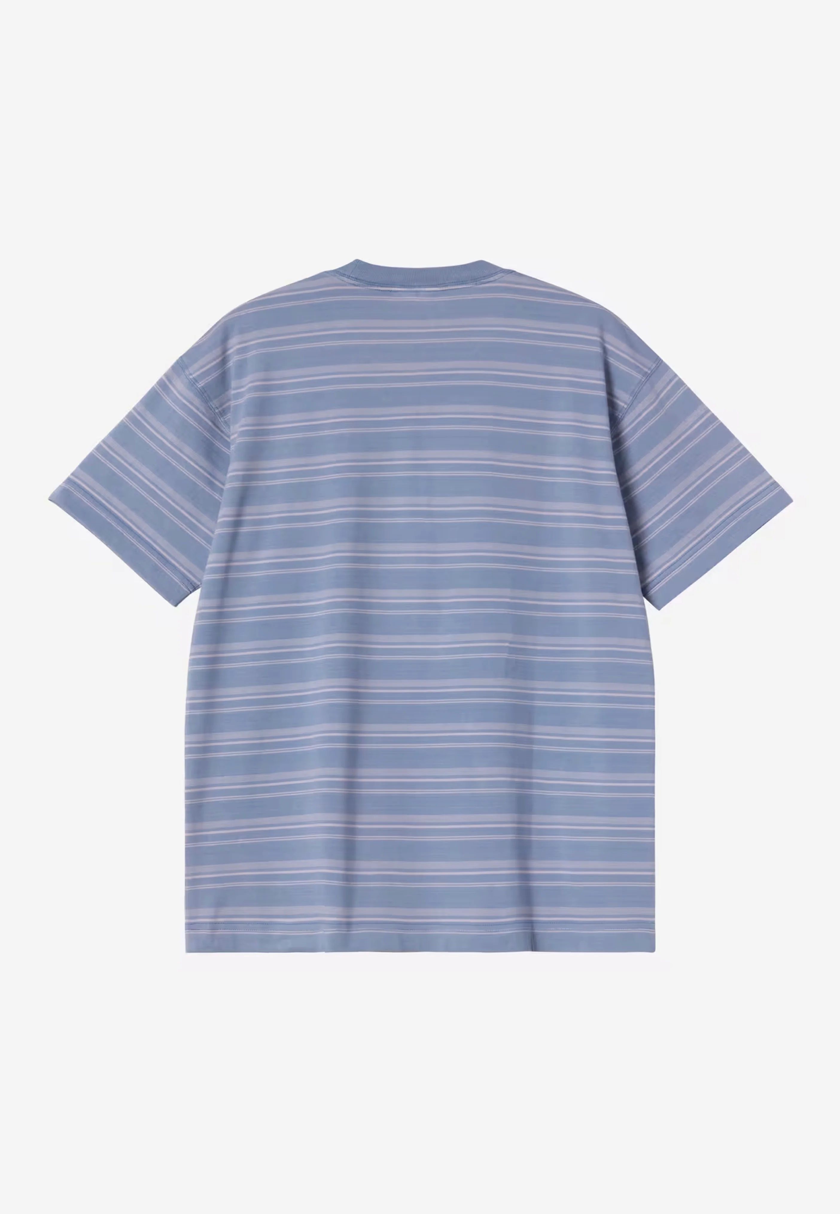 Carhartt WIP - Brodine Stripe Sorrent Indigo Overdyed - T-Shirt - Image 7