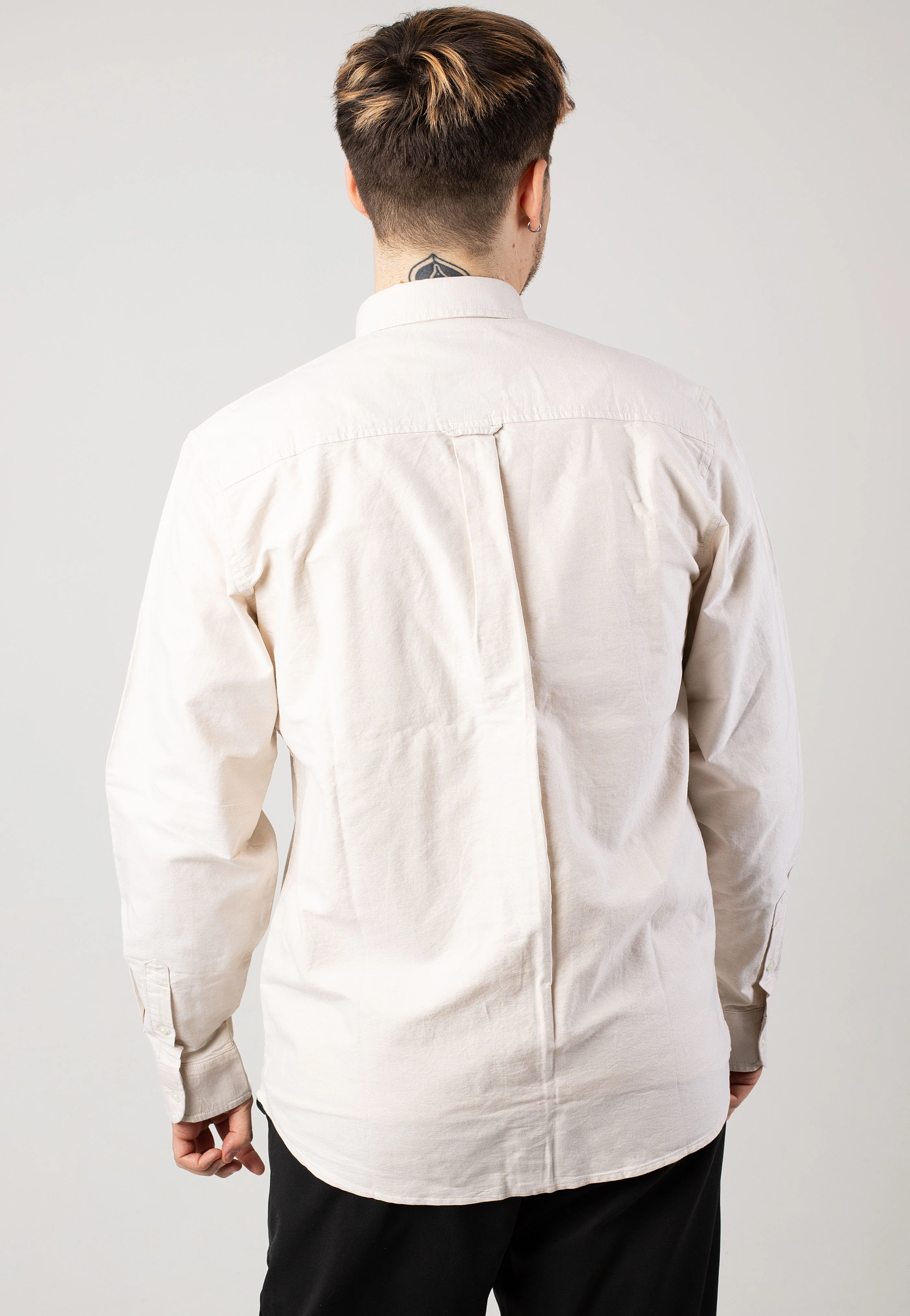 Carhartt WIP - C Logo Cornsilk/White - Shirt - Image 4